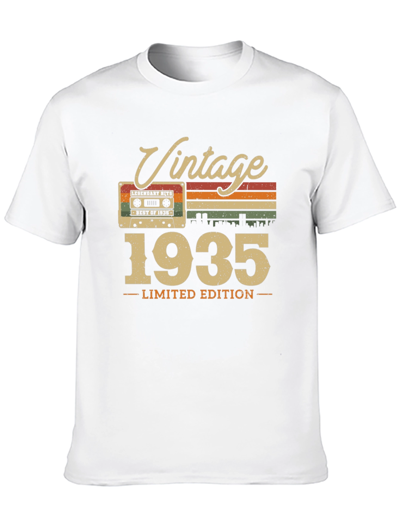 Black Vintage 1935 Limited Edition T-Shirt view 10