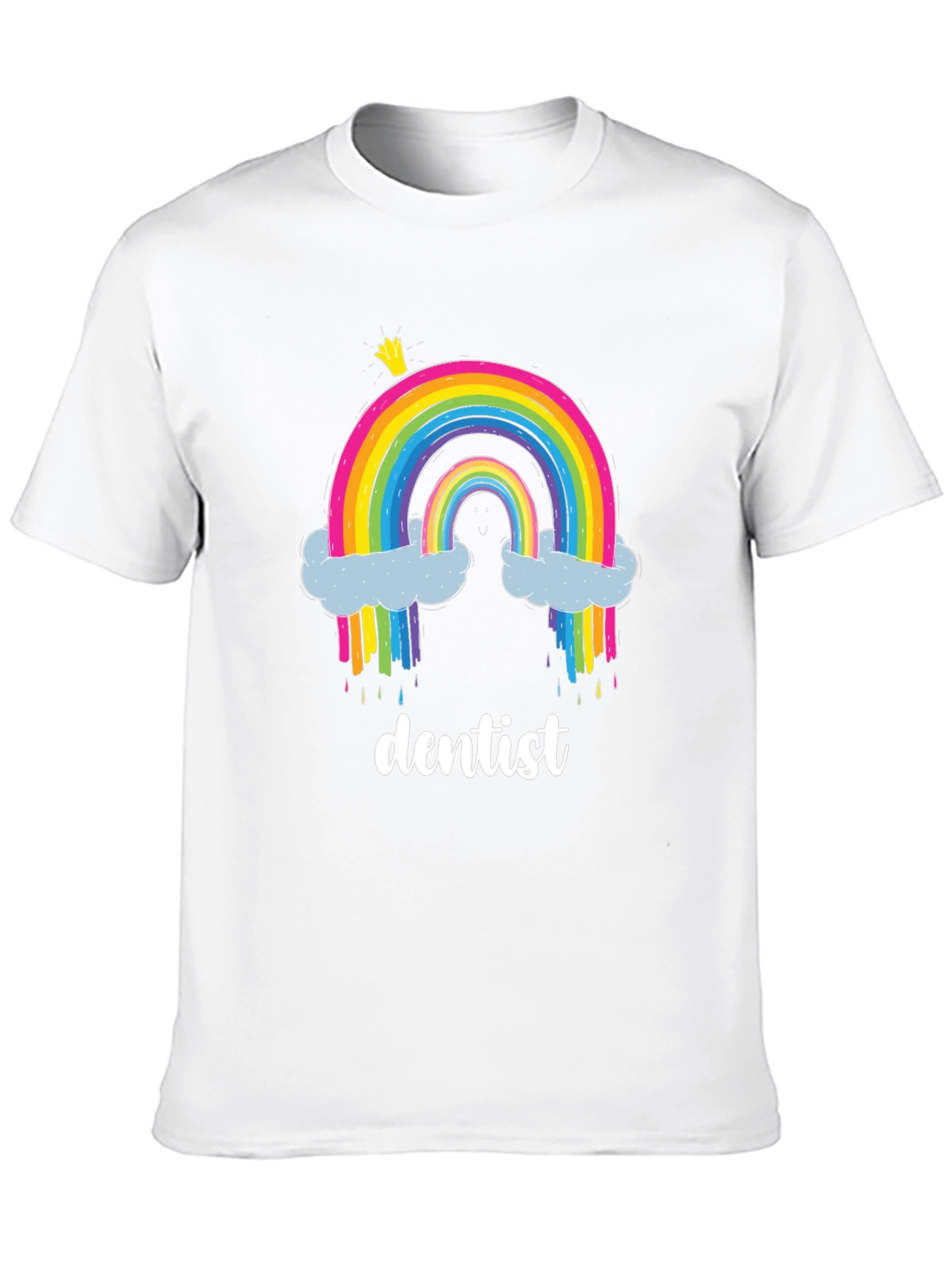 Black Dentist Rainbow T-Shirt view 10