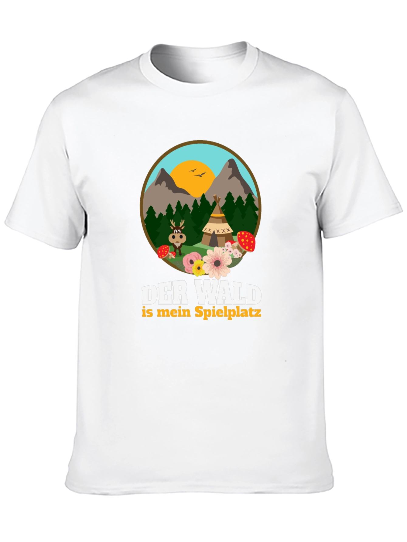 Nature Lover T-Shirt - "Der Wald ist mein Spielplatz" - 10