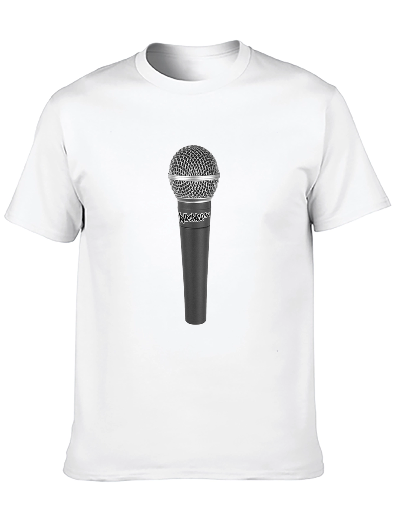 Black Black Microphone Graphic Tee - Music Lover Shirt view 10