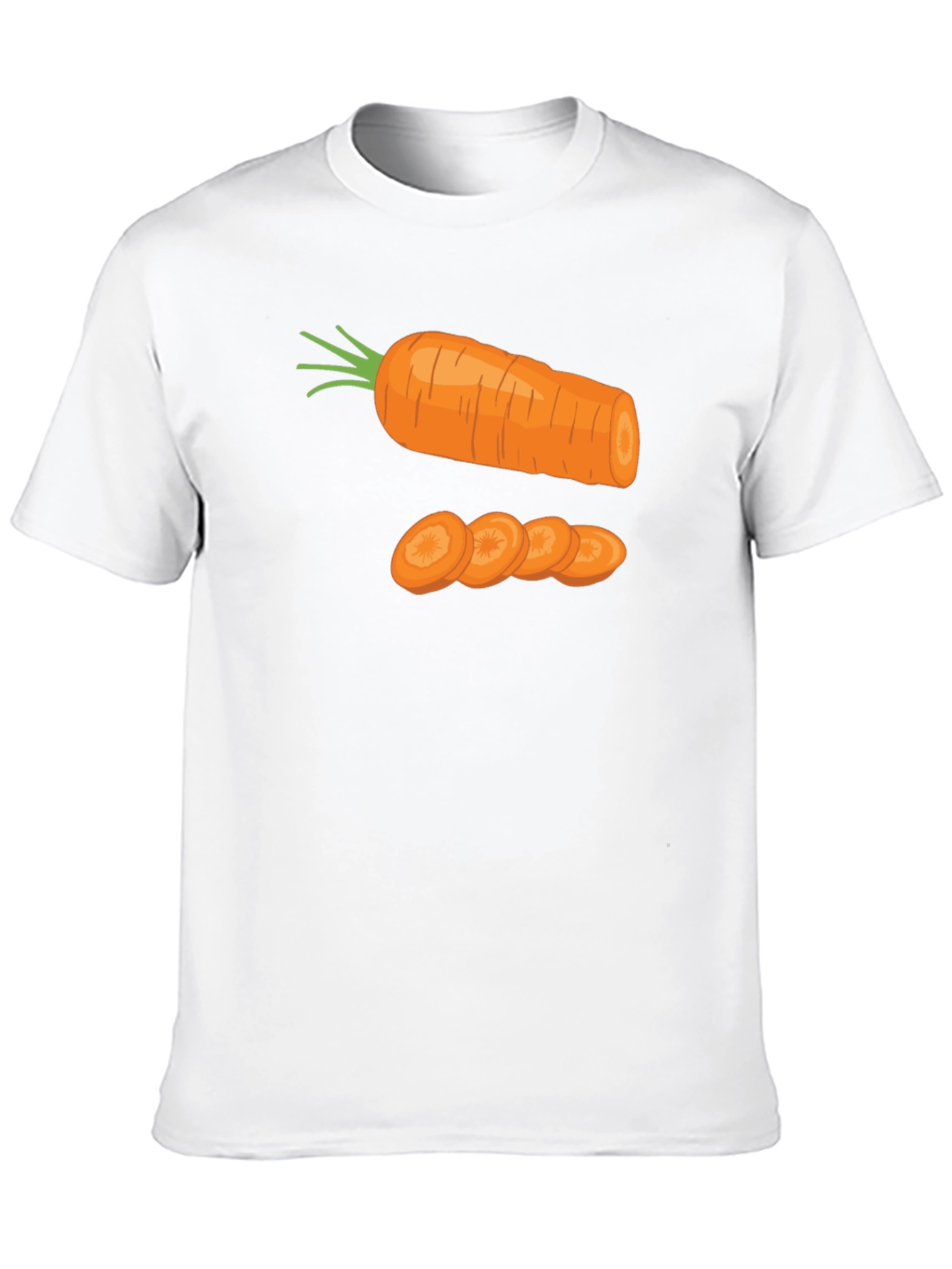 Black Carrot Graphic Print Black T-Shirt view 10