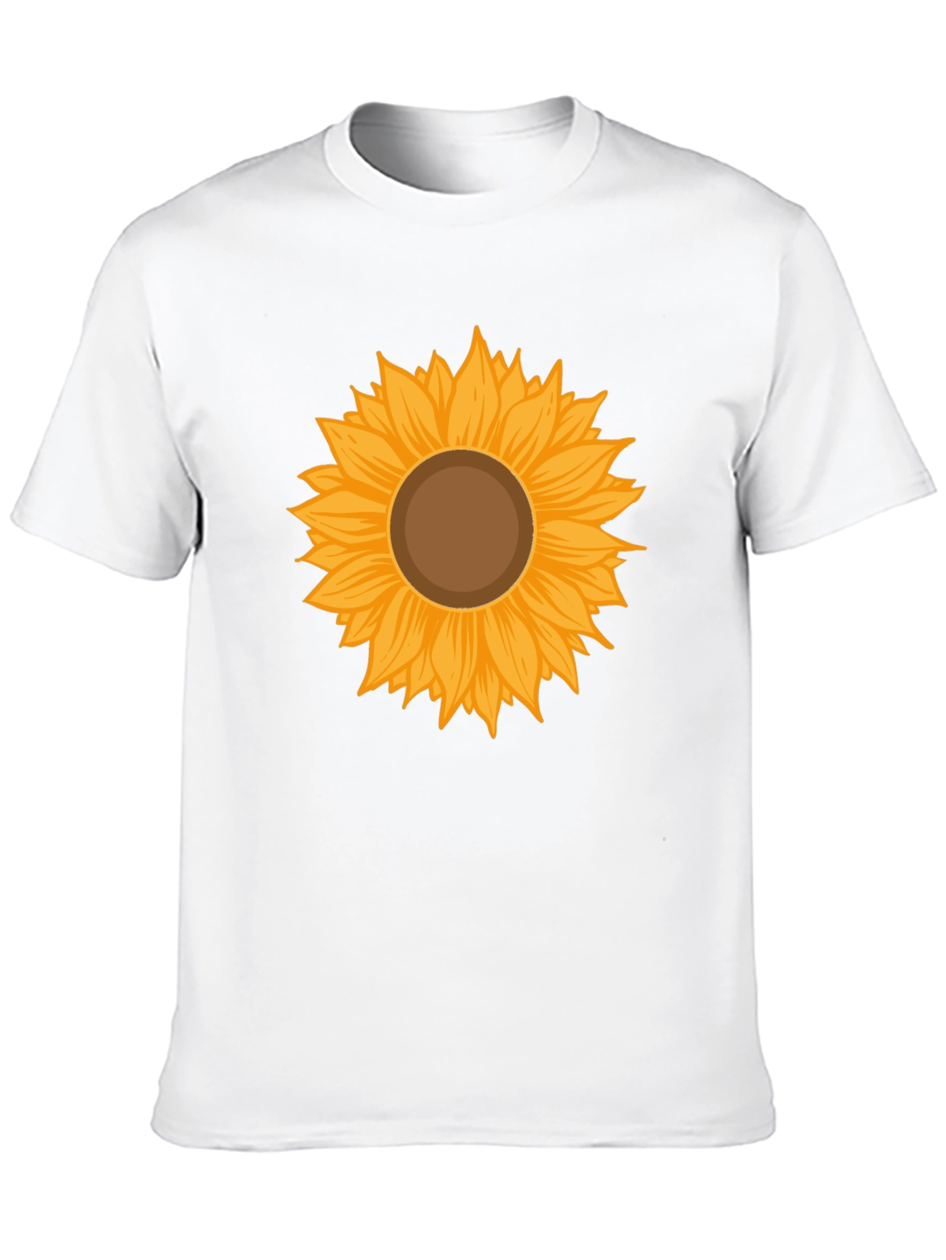 Black Sunflower Graphic Tee - Stylish & Comfortable Black T-Shirt view 10