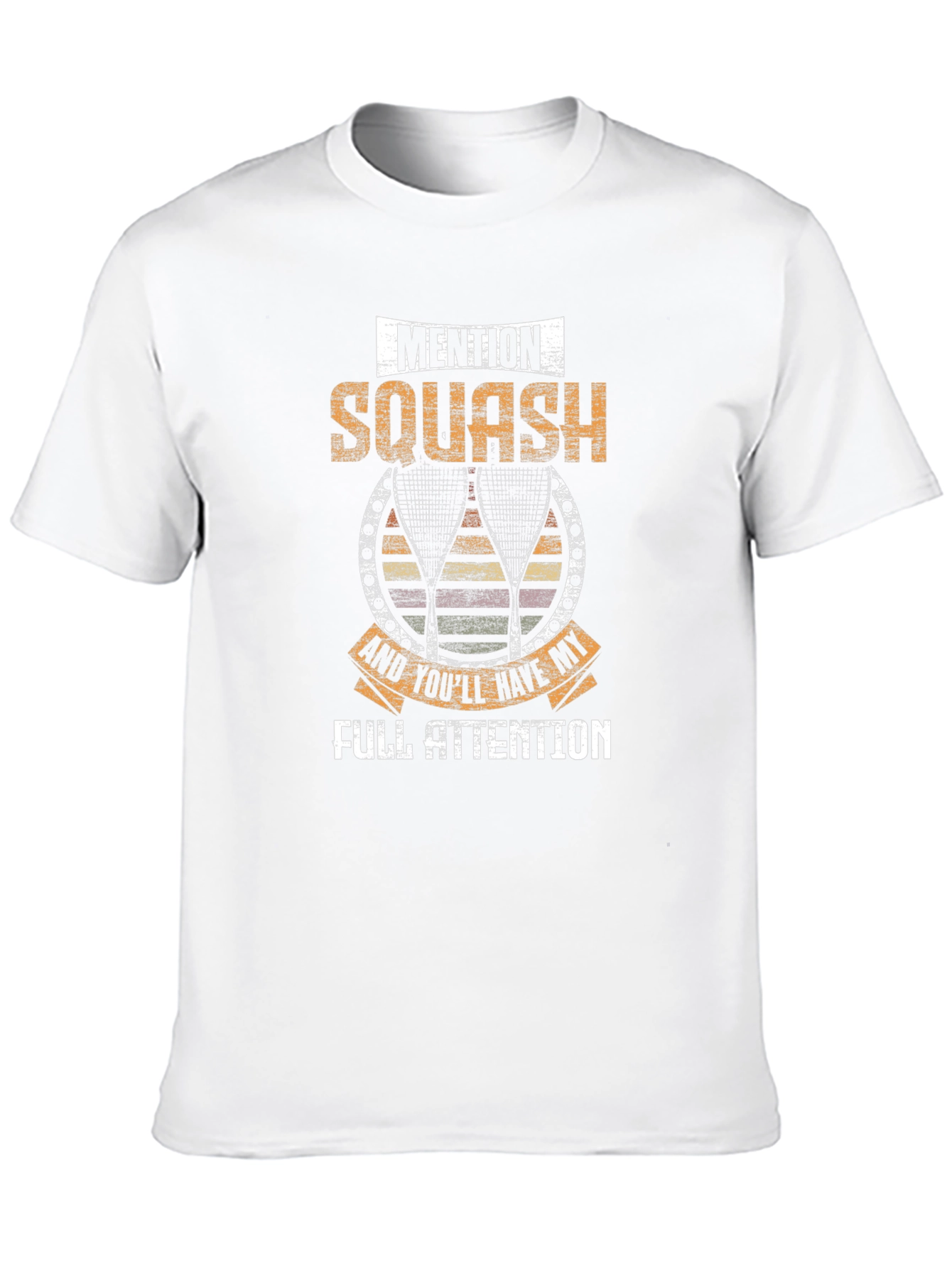 Black Squash Full Attention Graphic T-Shirt view 10