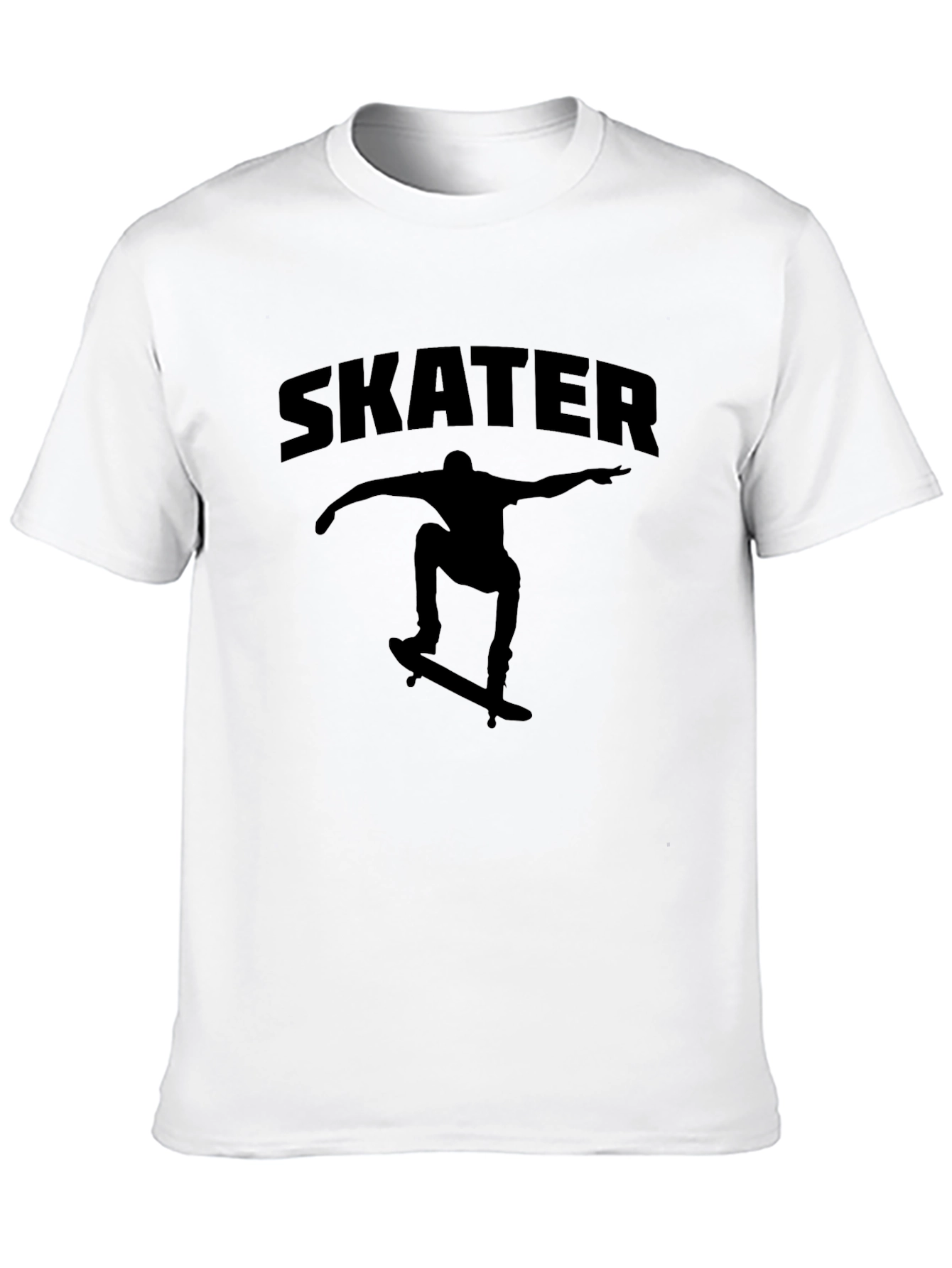 Black Skater Graphic Tee - Ride On! view 10