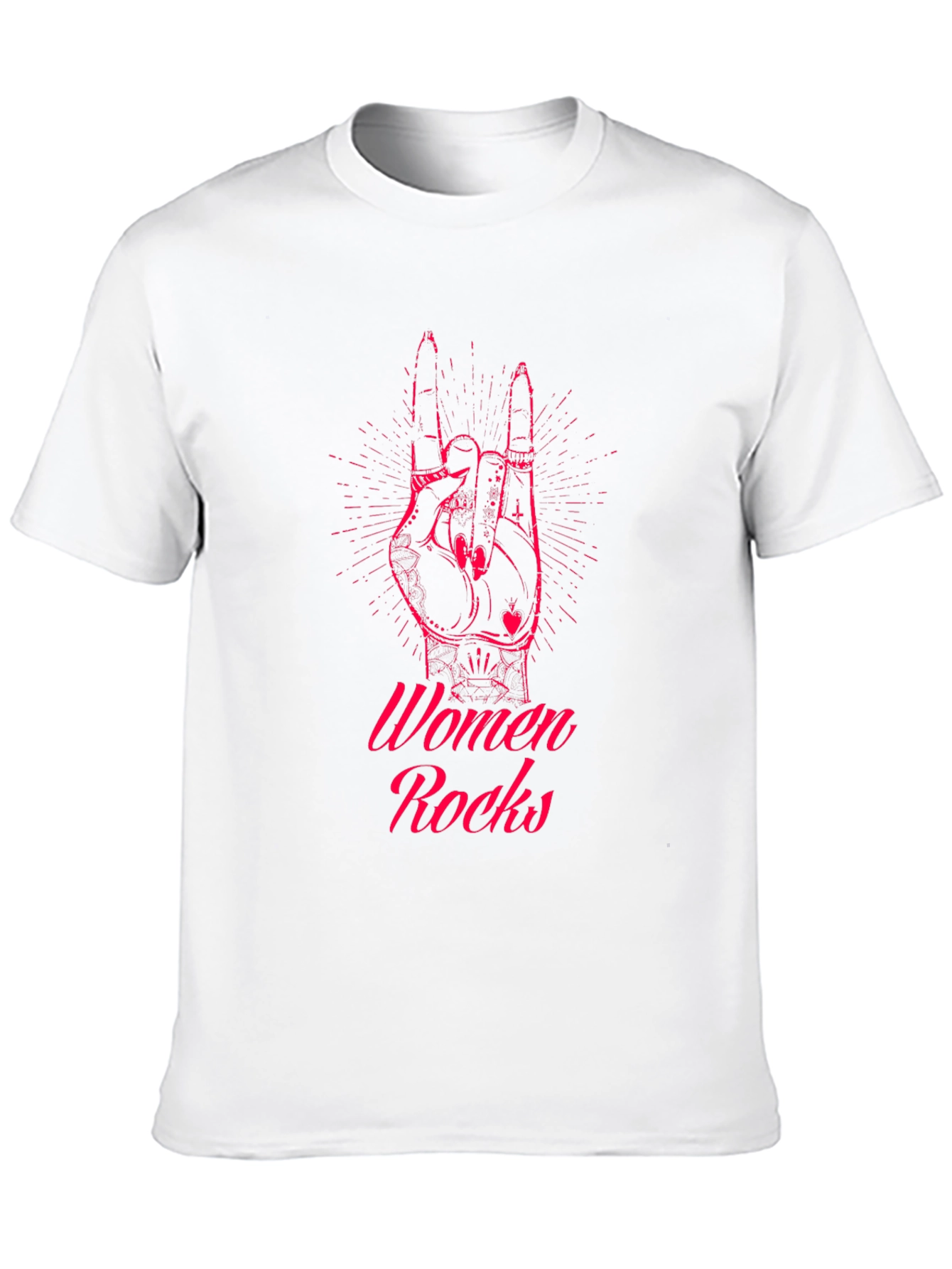 Black Women Rocks Graphic T-Shirt view 10