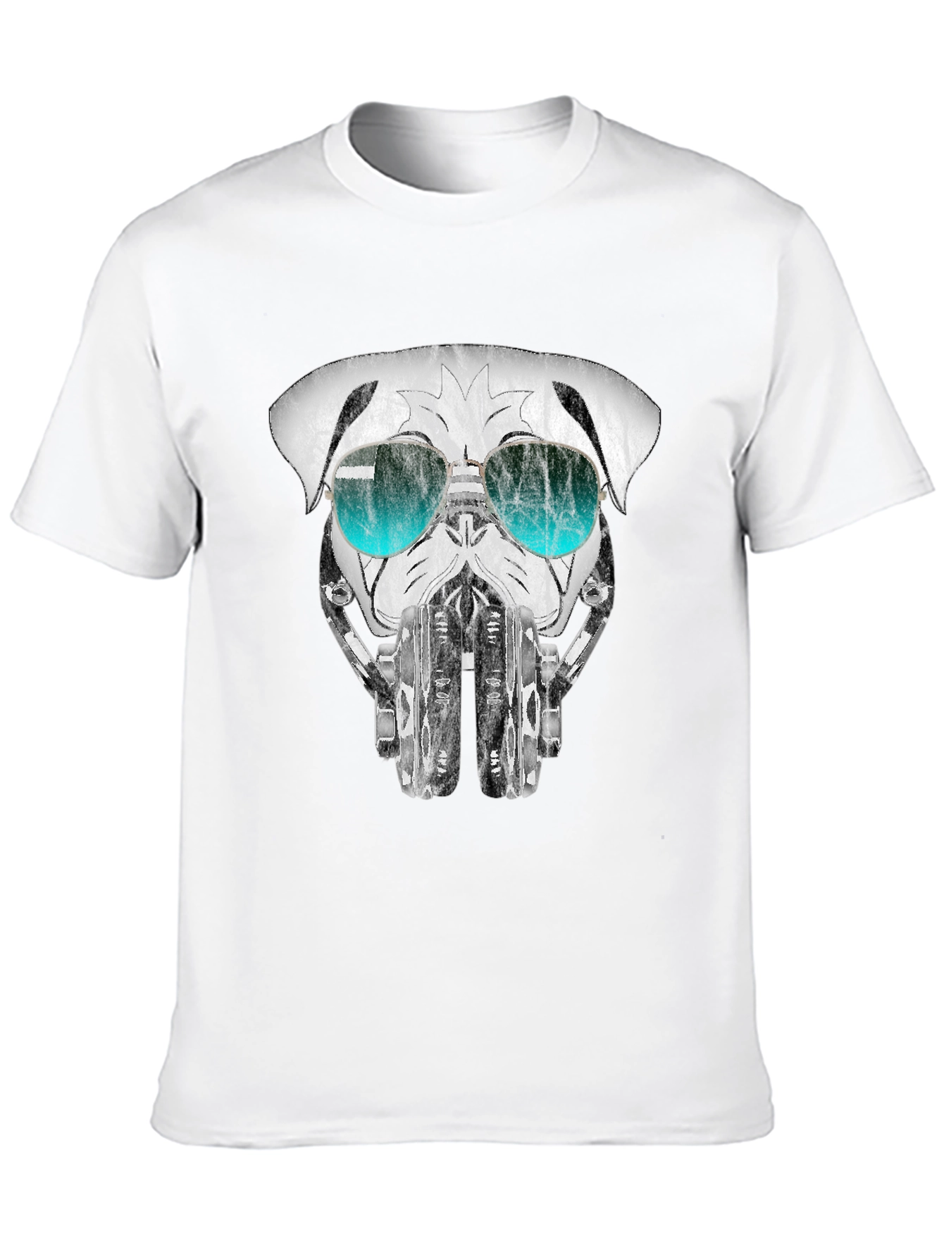 Black Pug DJ Graphic Tee view 10