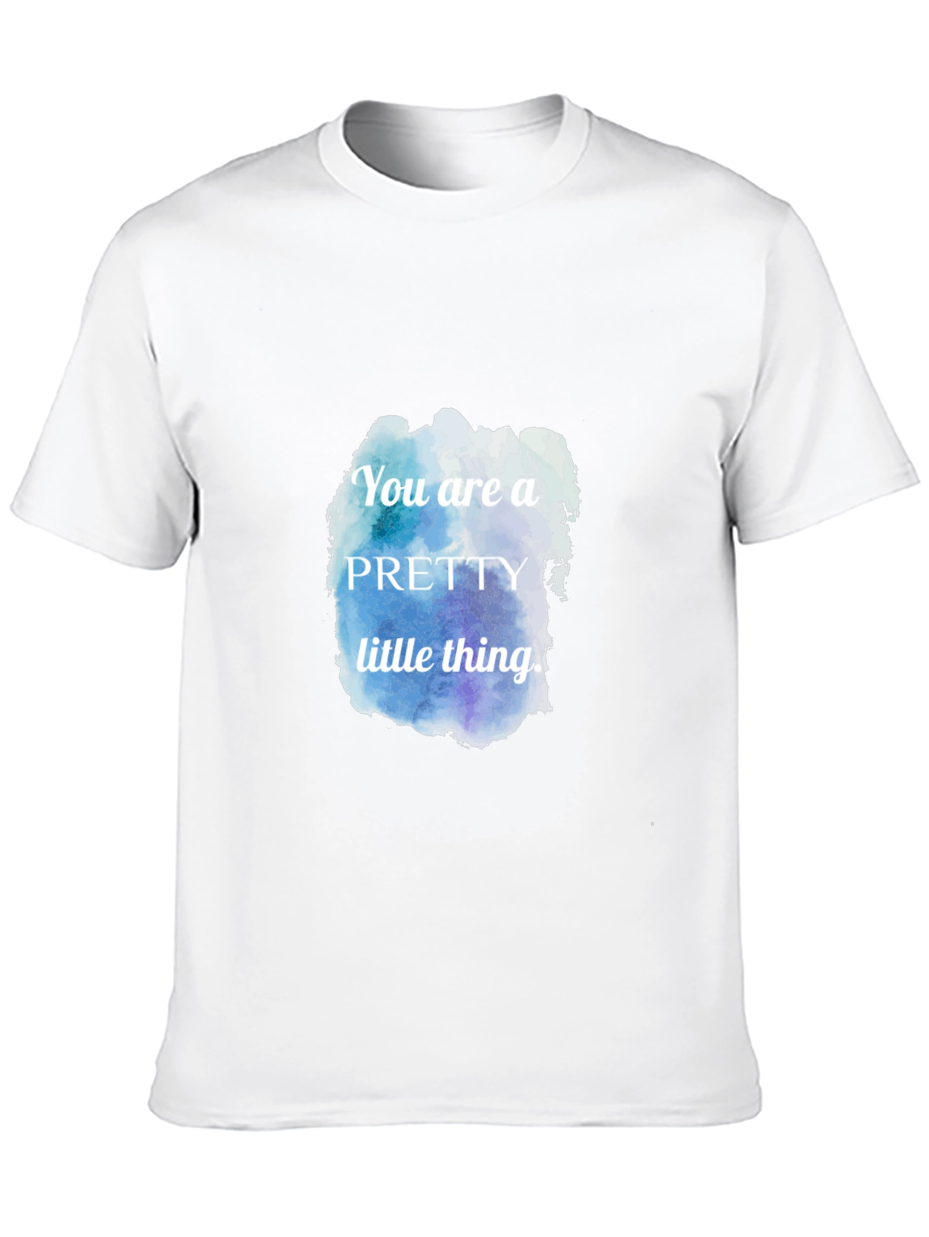 Black Watercolor Quote Tee - You're a Pretty Little Thing view 10