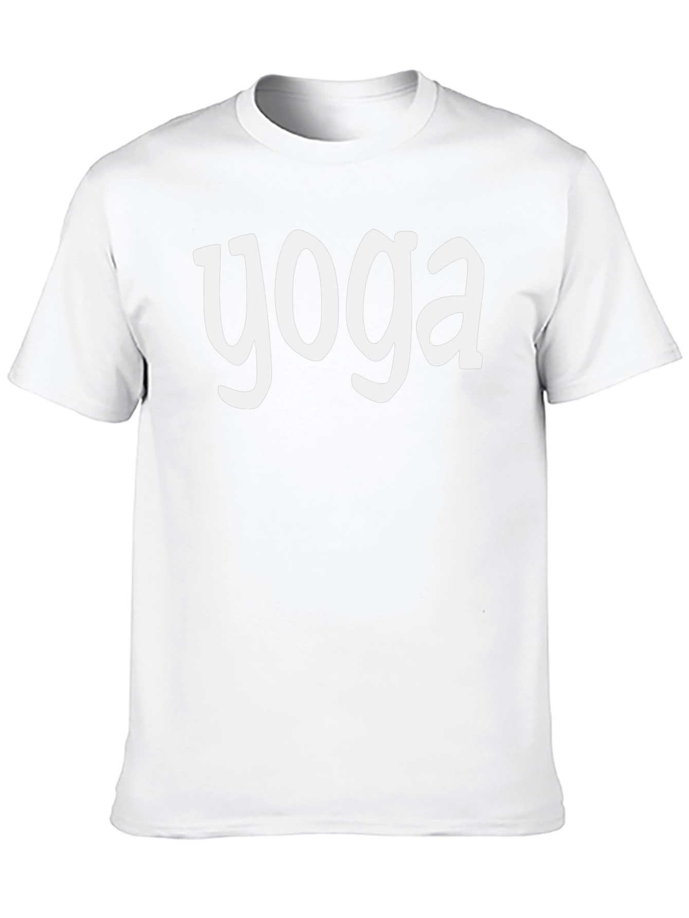 Black Yoga Graphic Tee - Soft Cotton Casual Shirt view 10