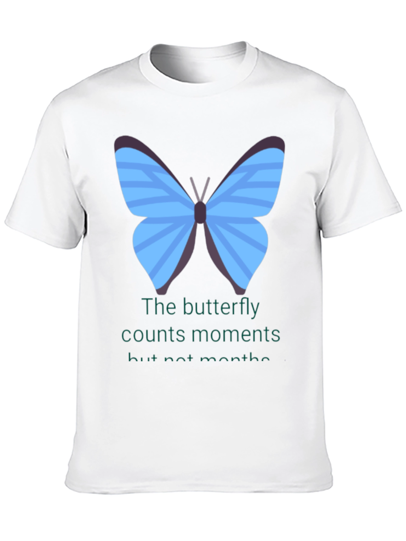 Black Butterfly Moments T-Shirt view 10