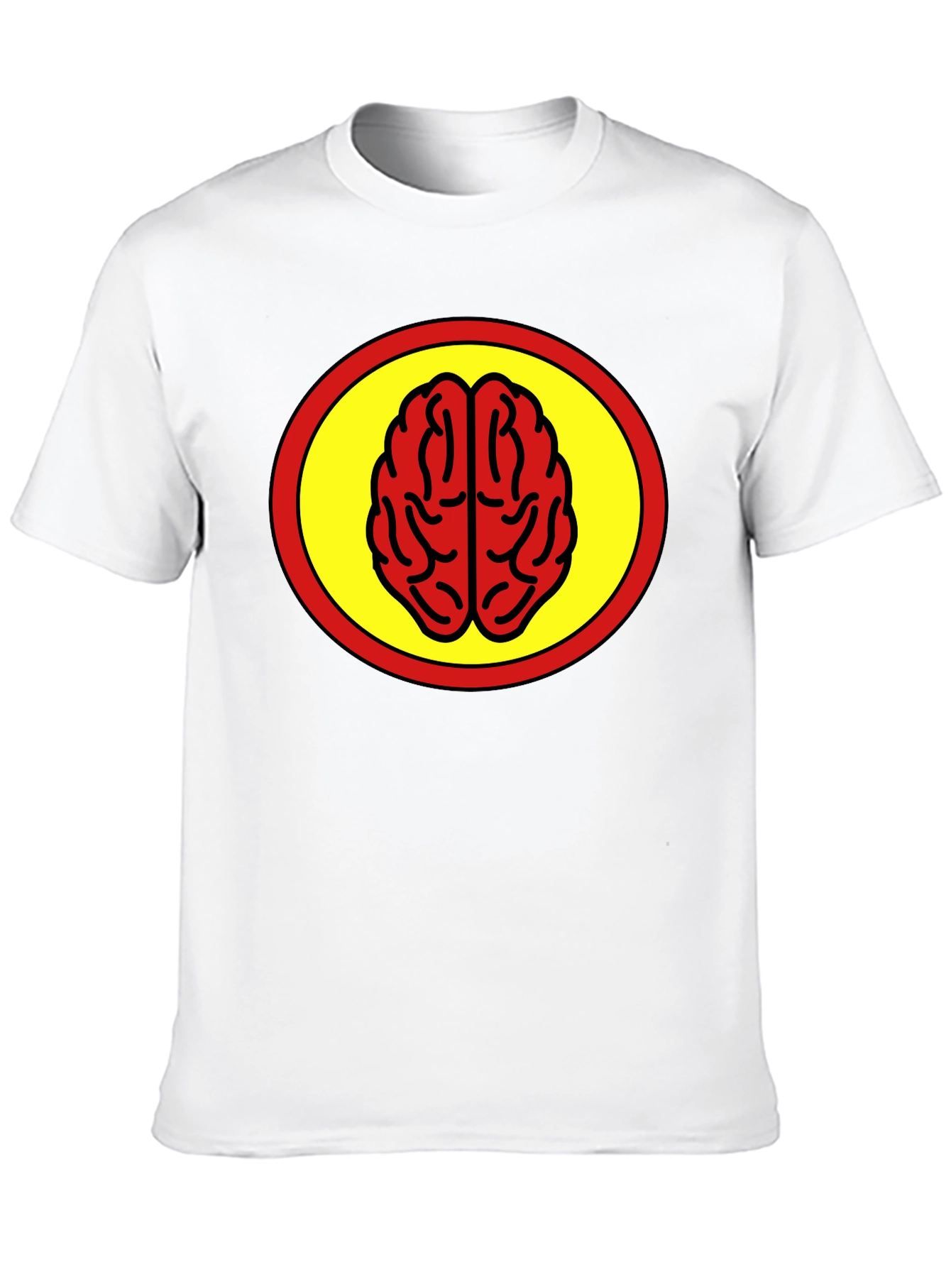 Black Brain Power T-Shirt - Bold Graphic Tee view 10