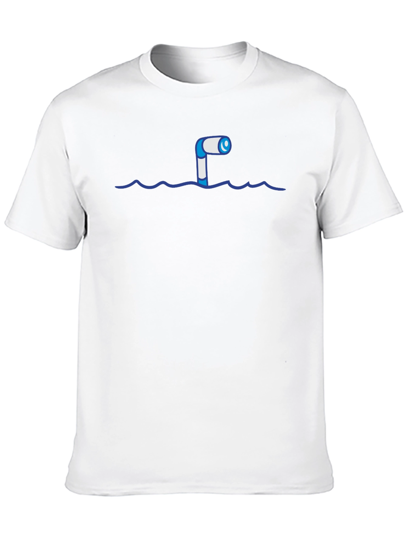 Black Periscope T-Shirt - Novelty Nautical Peek view 10