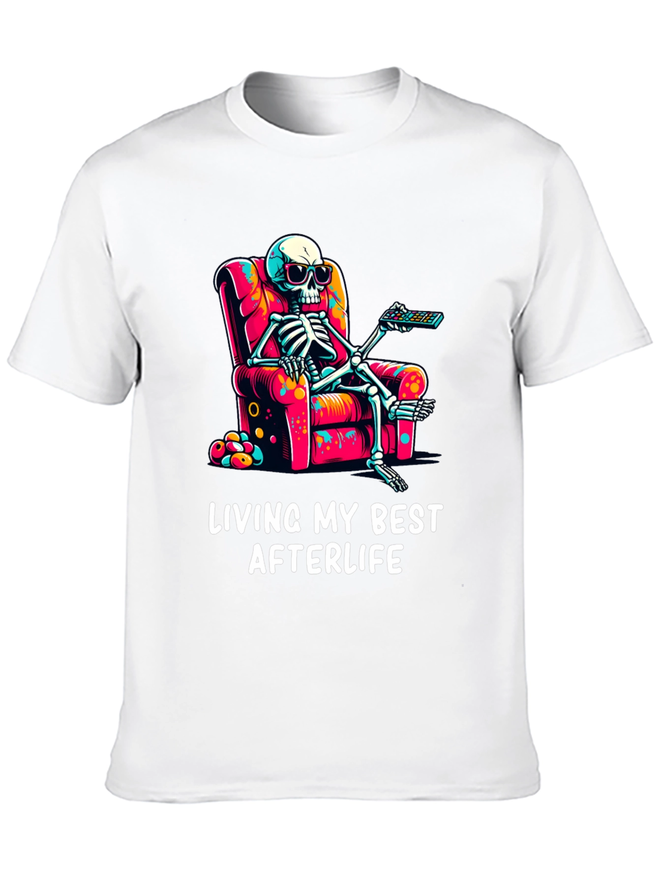 Black Living My Best Afterlife T-Shirt view 10