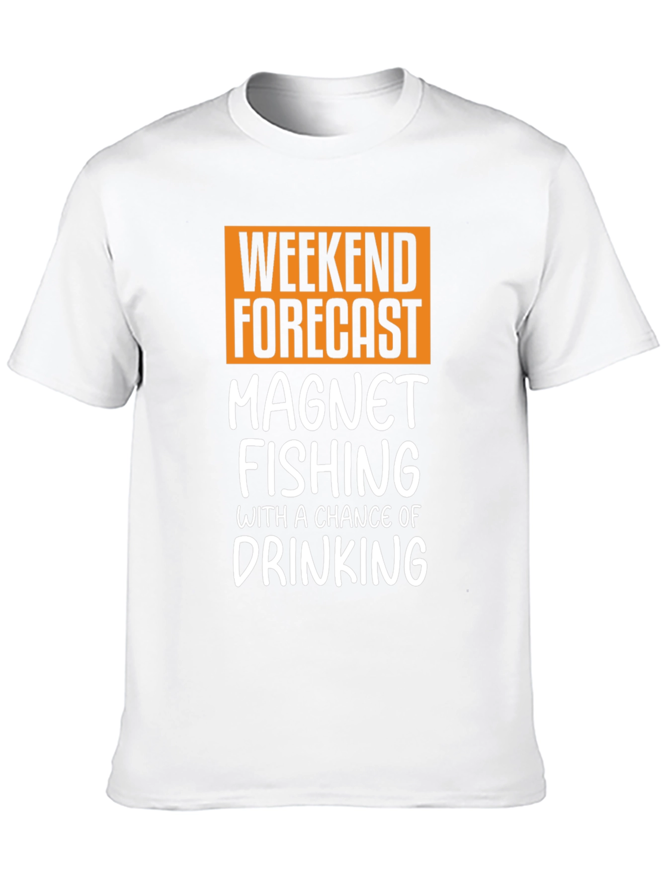 Black Weekend Magnet Fishing T-Shirt - Drinking Chance view 10