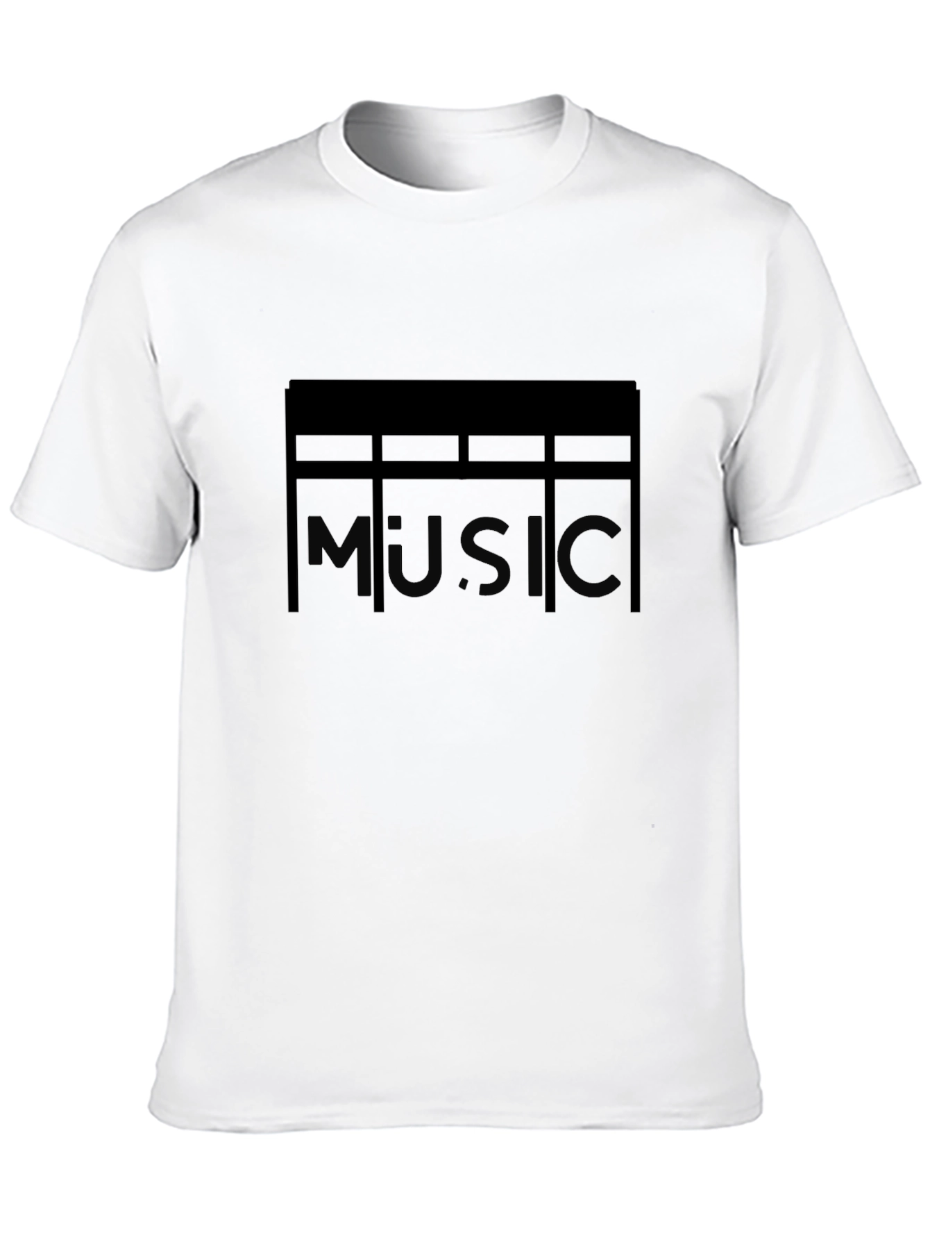 Black Music Keyboard Graphic Tee - Soft Cotton Blend view 10
