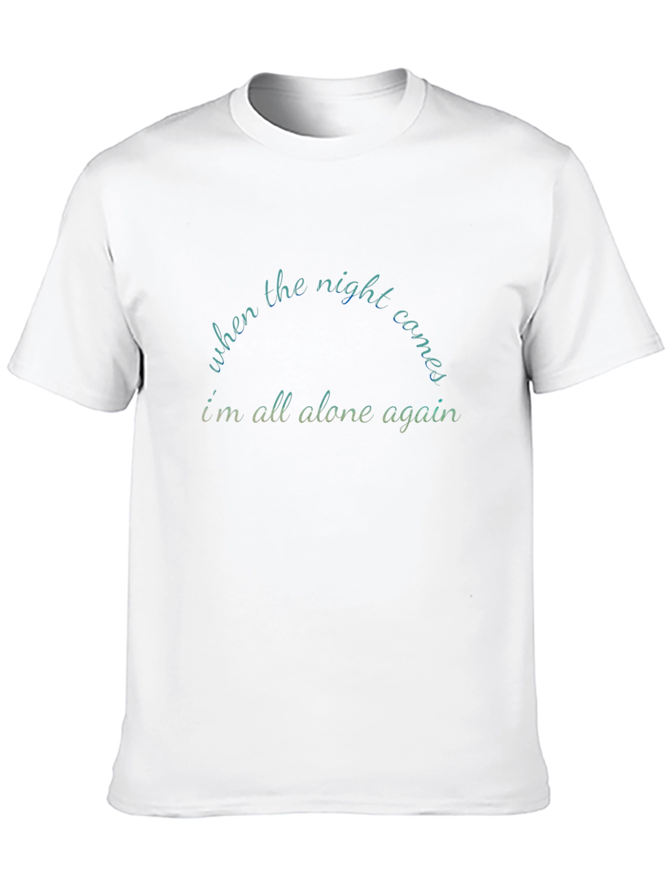 Black Alone Again Graphic Tee - Soft Black Cotton view 10