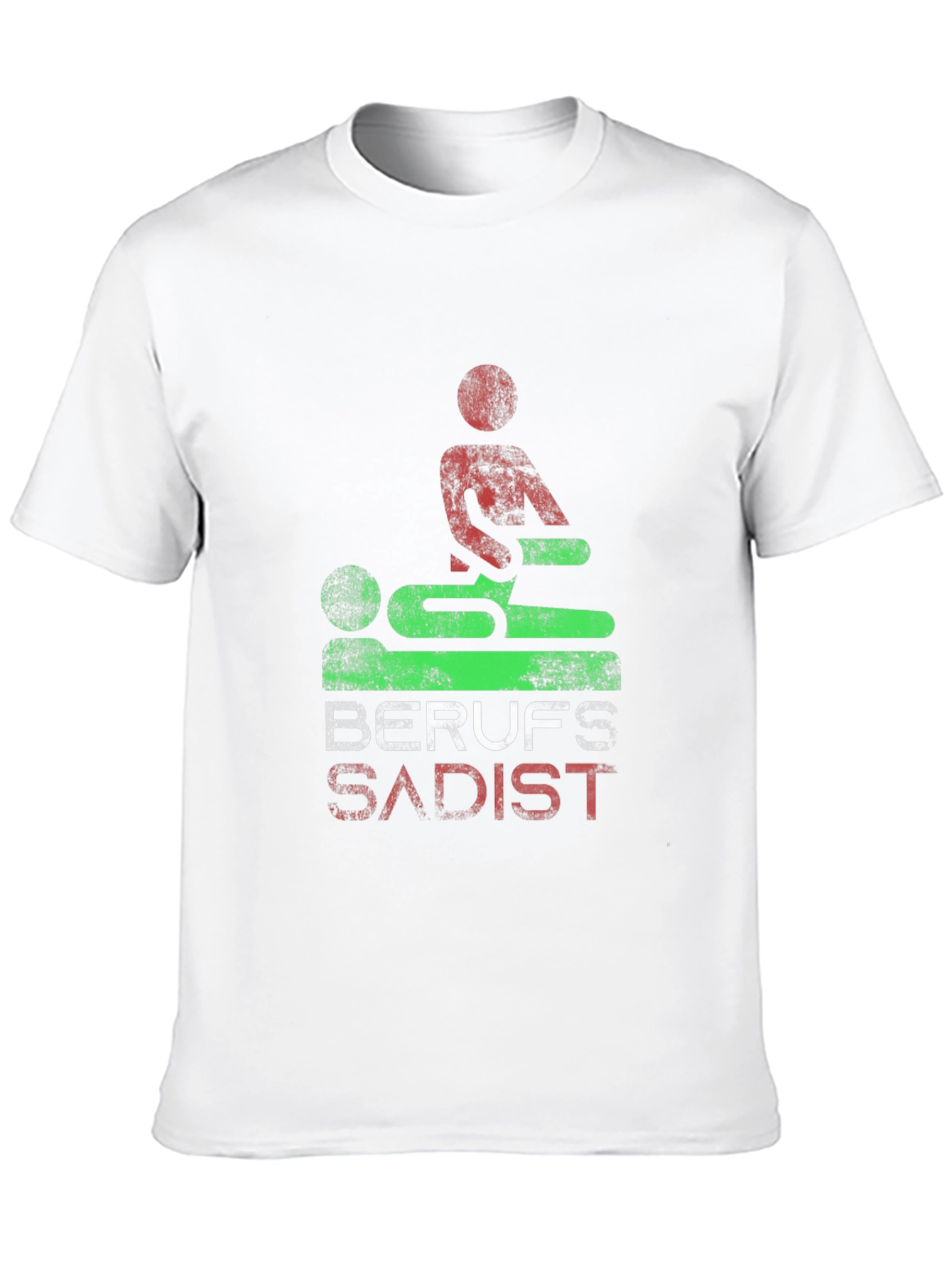 Black Berufs Sadist Graphic Tee - Black Unisex T-Shirt view 10