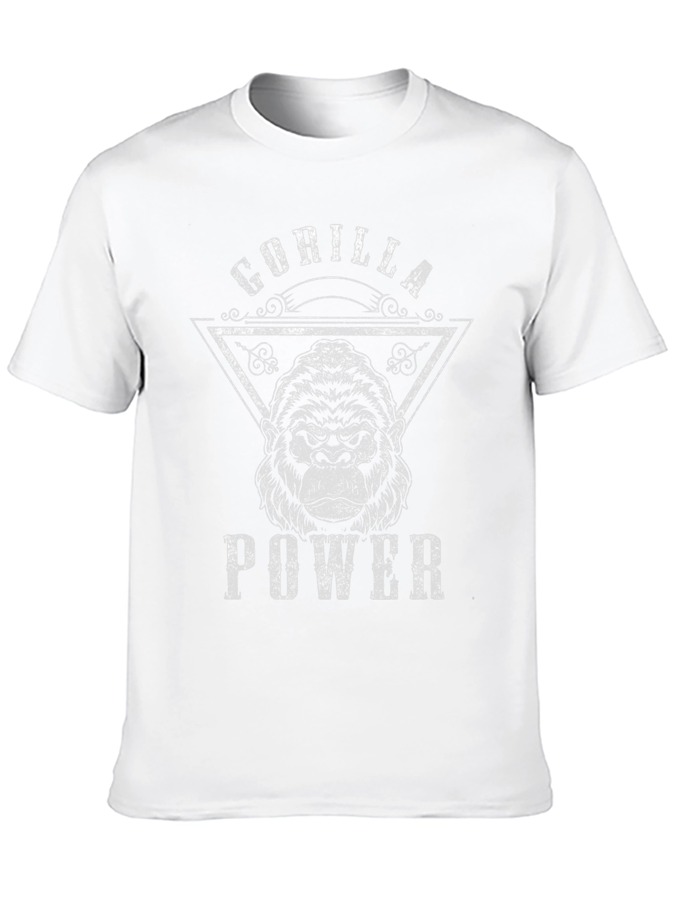 Black Gorilla Power Black T-Shirt view 10