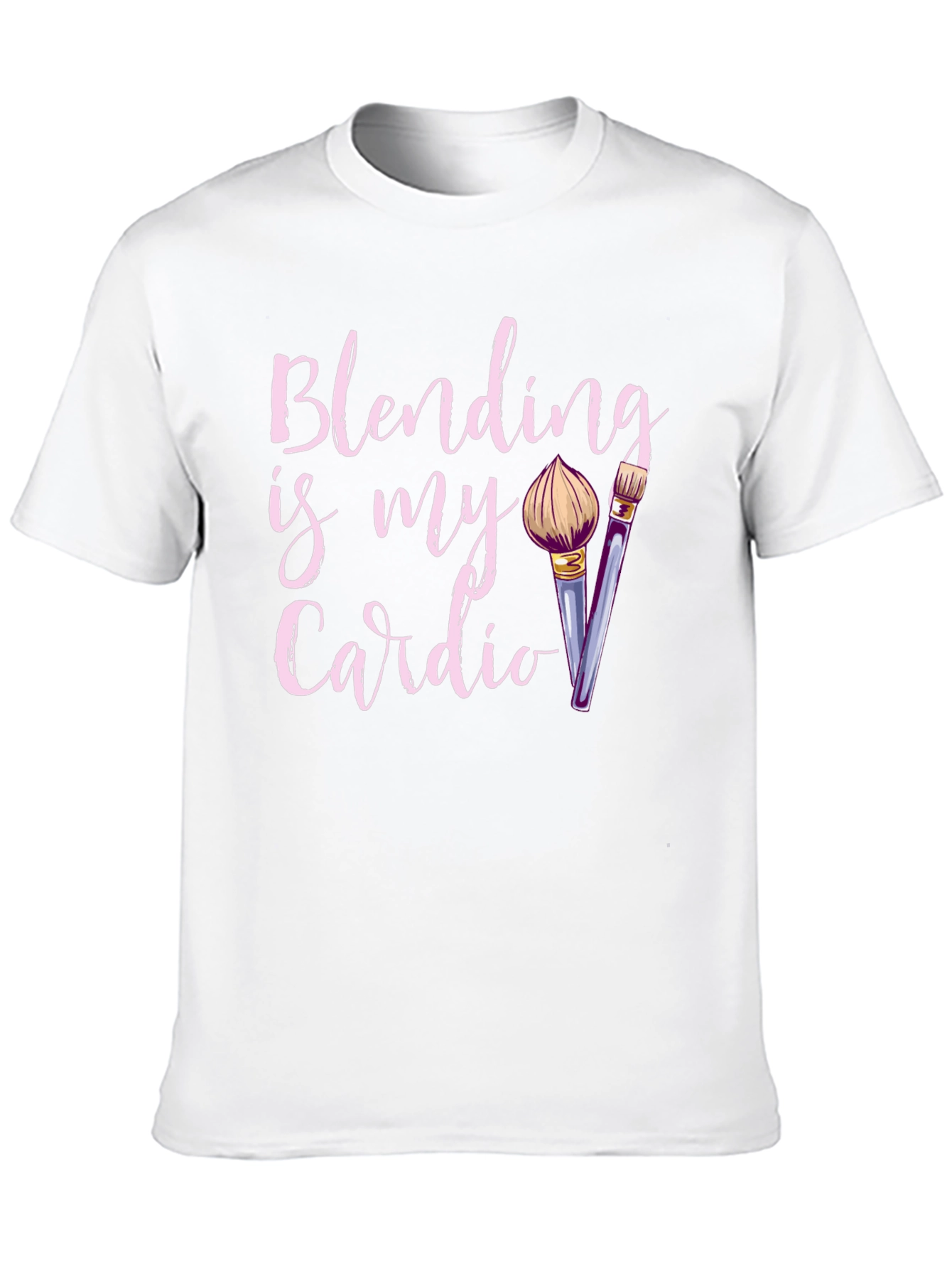 Black Blending Is My Cardio Graphic Tee view 10