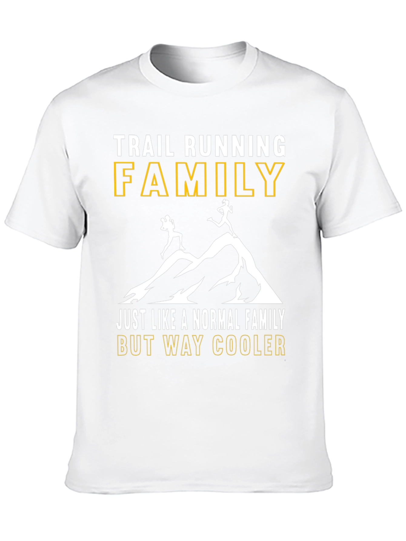 Trail Running Family T-Shirt - Cool Runner Tee - 10