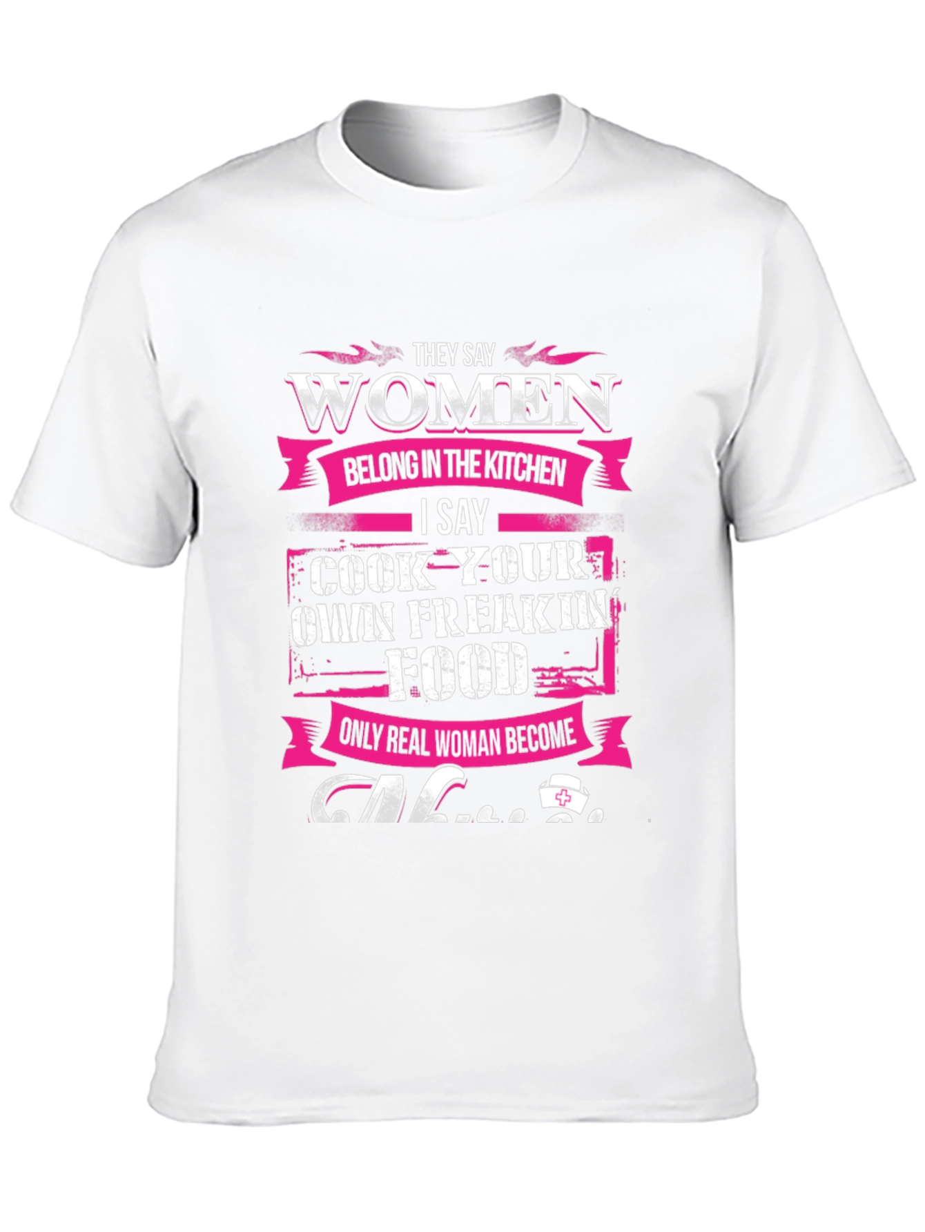 Black Women Belong in Kitchen T-Shirt - Cook Your Own Food view 10