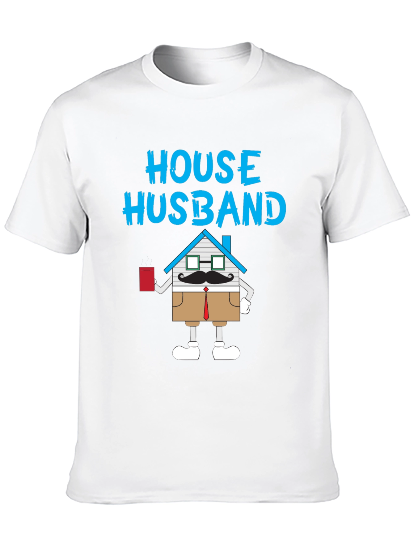 Black House Husband Graphic Novelty T-Shirt view 10
