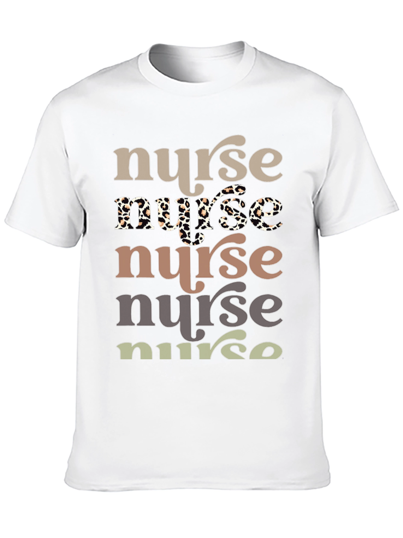 Black Stylish Nurse Graphic Tee - Comfortable Fit view 10