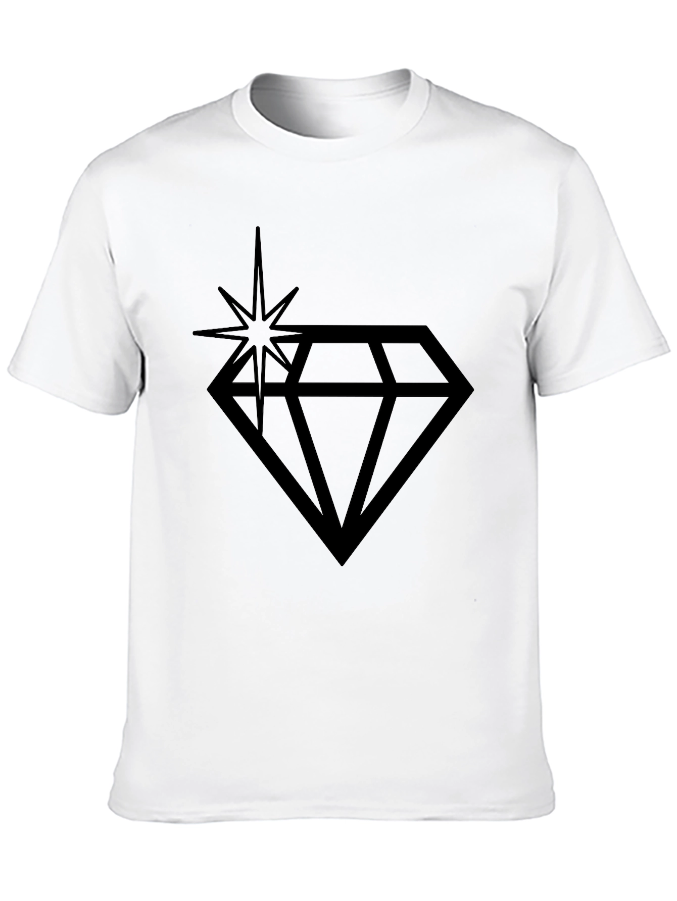 Black Black Diamond Star Graphic Tee - Men's view 10