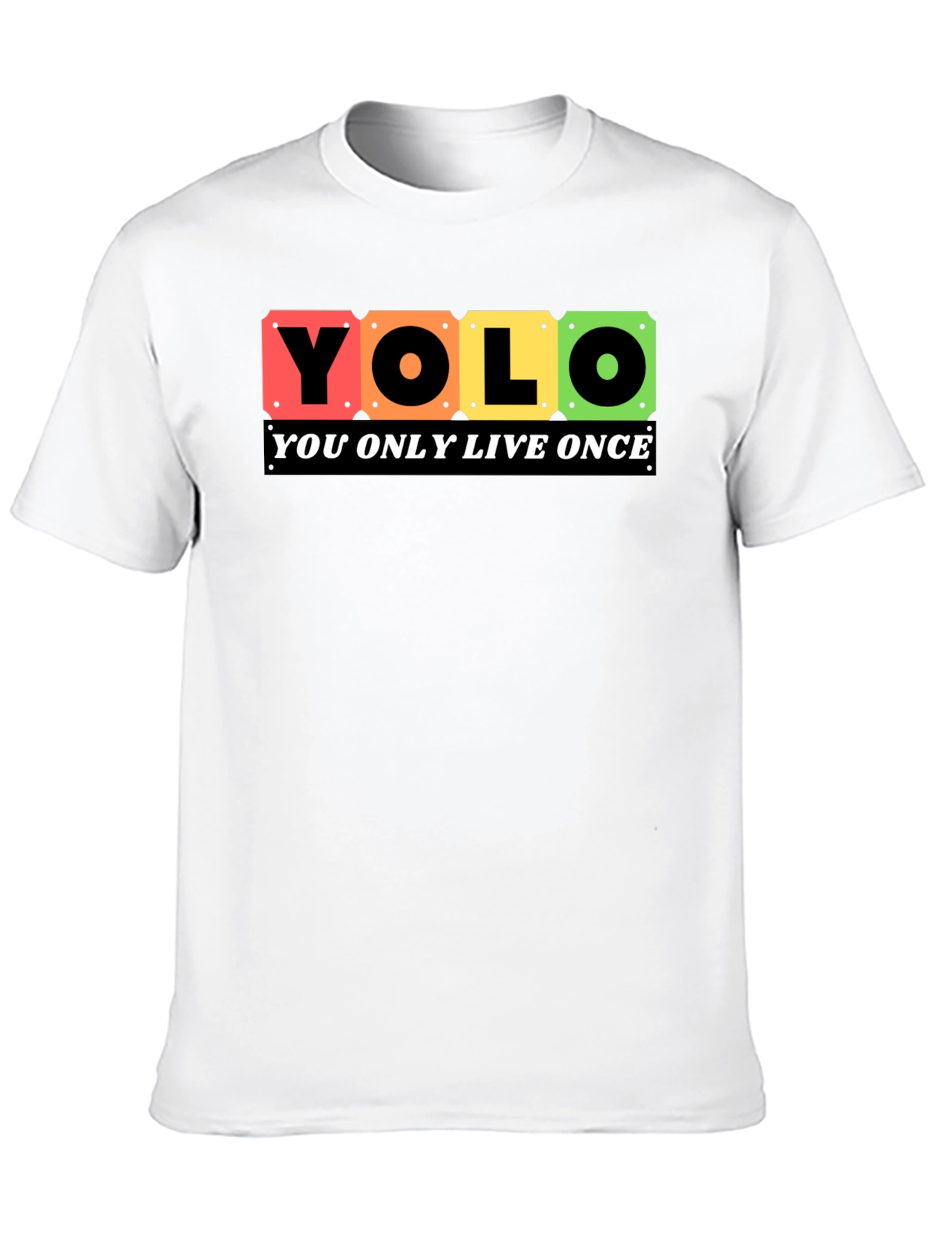 YOLO Graphic Tee - Live Once T-Shirt - 10