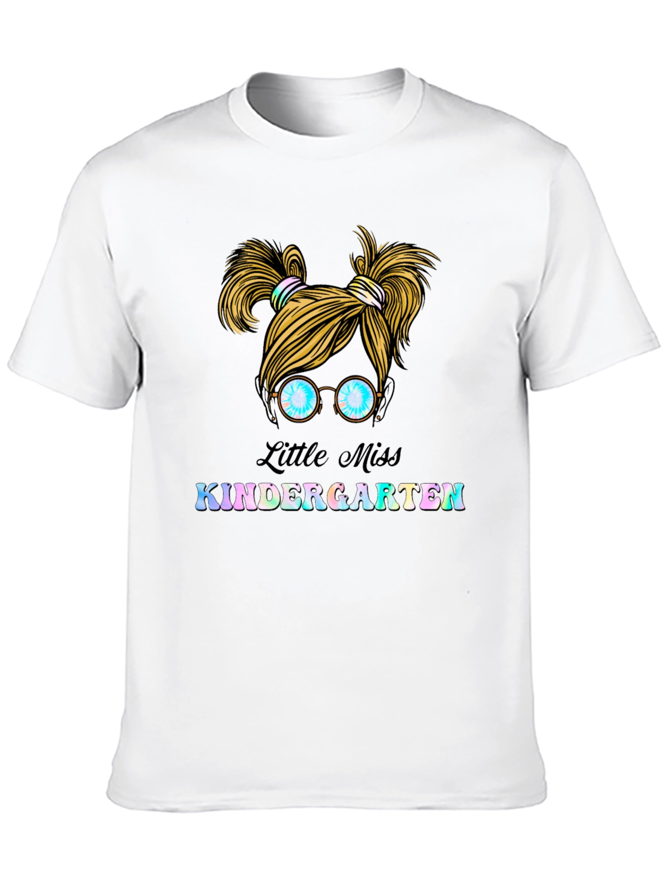 Black Little Miss Kindergarten T-Shirt view 10