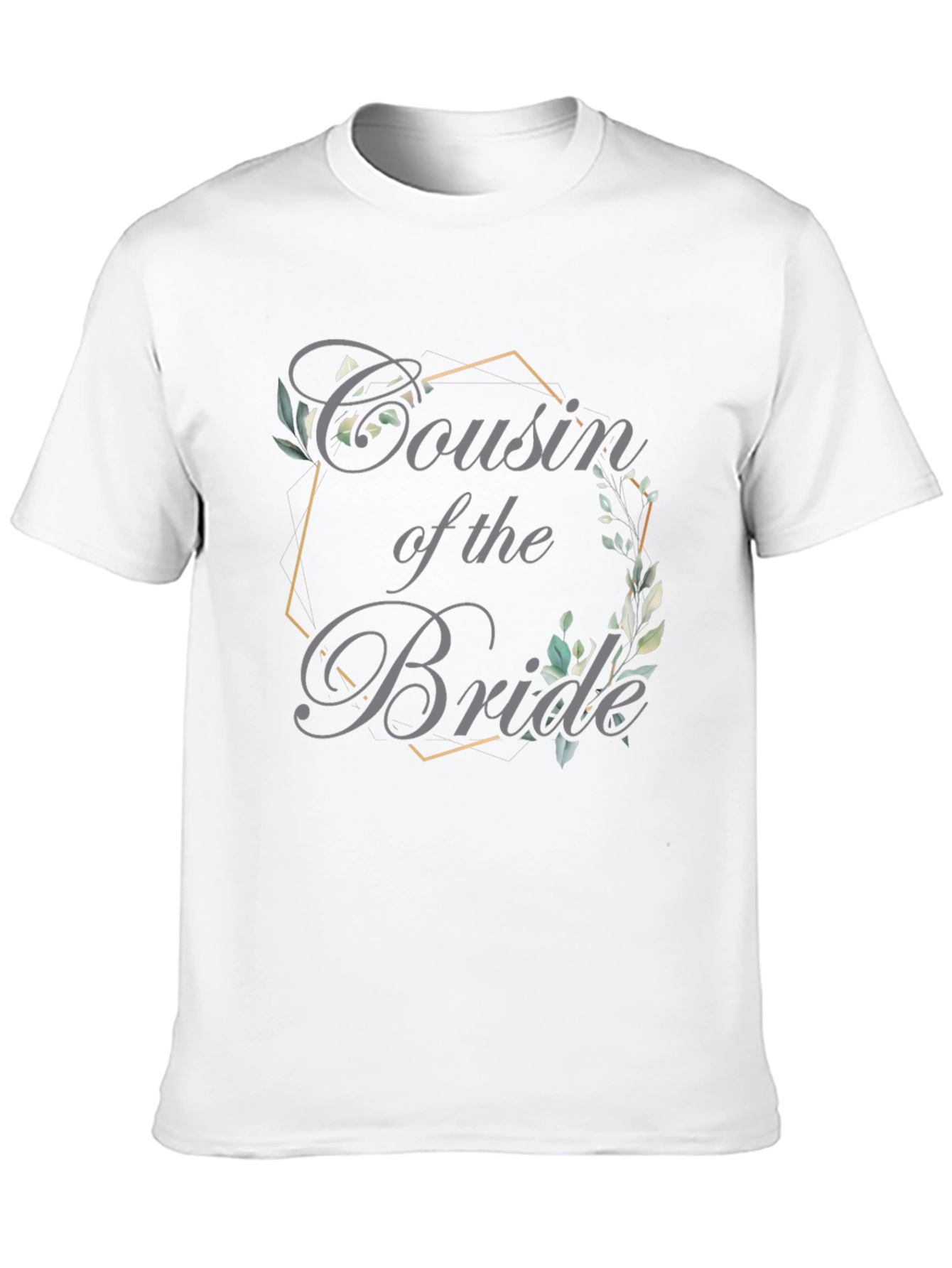 Cousin of the Bride Wedding T-Shirt - 10