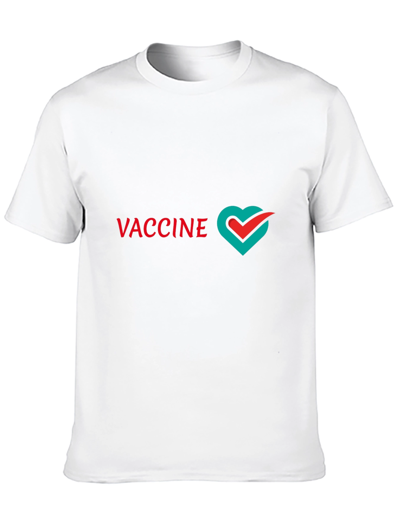 Black Vaccine Love T-Shirt - Stylish & Supportive view 10