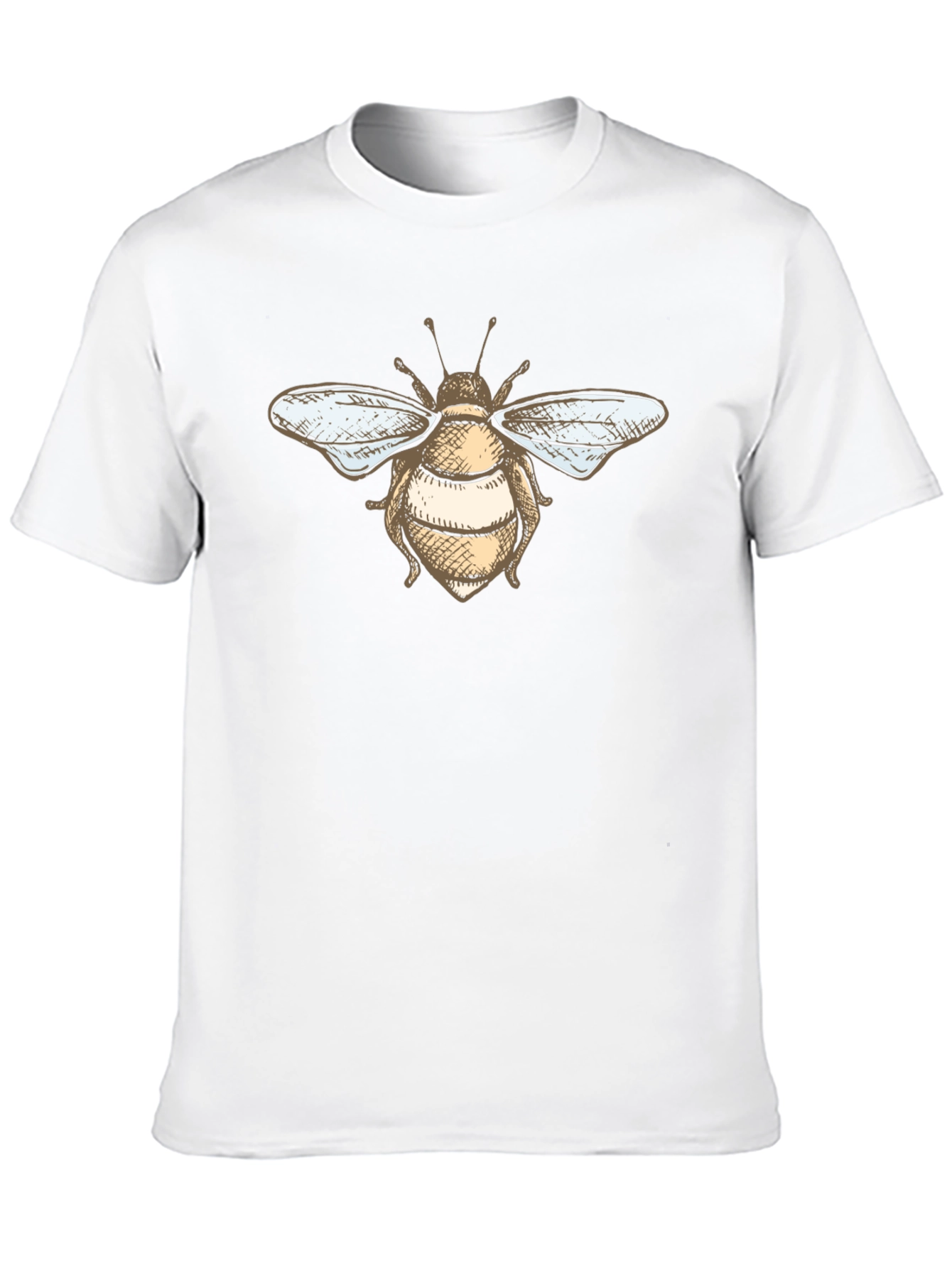 Black Bee Graphic Black T-Shirt view 10