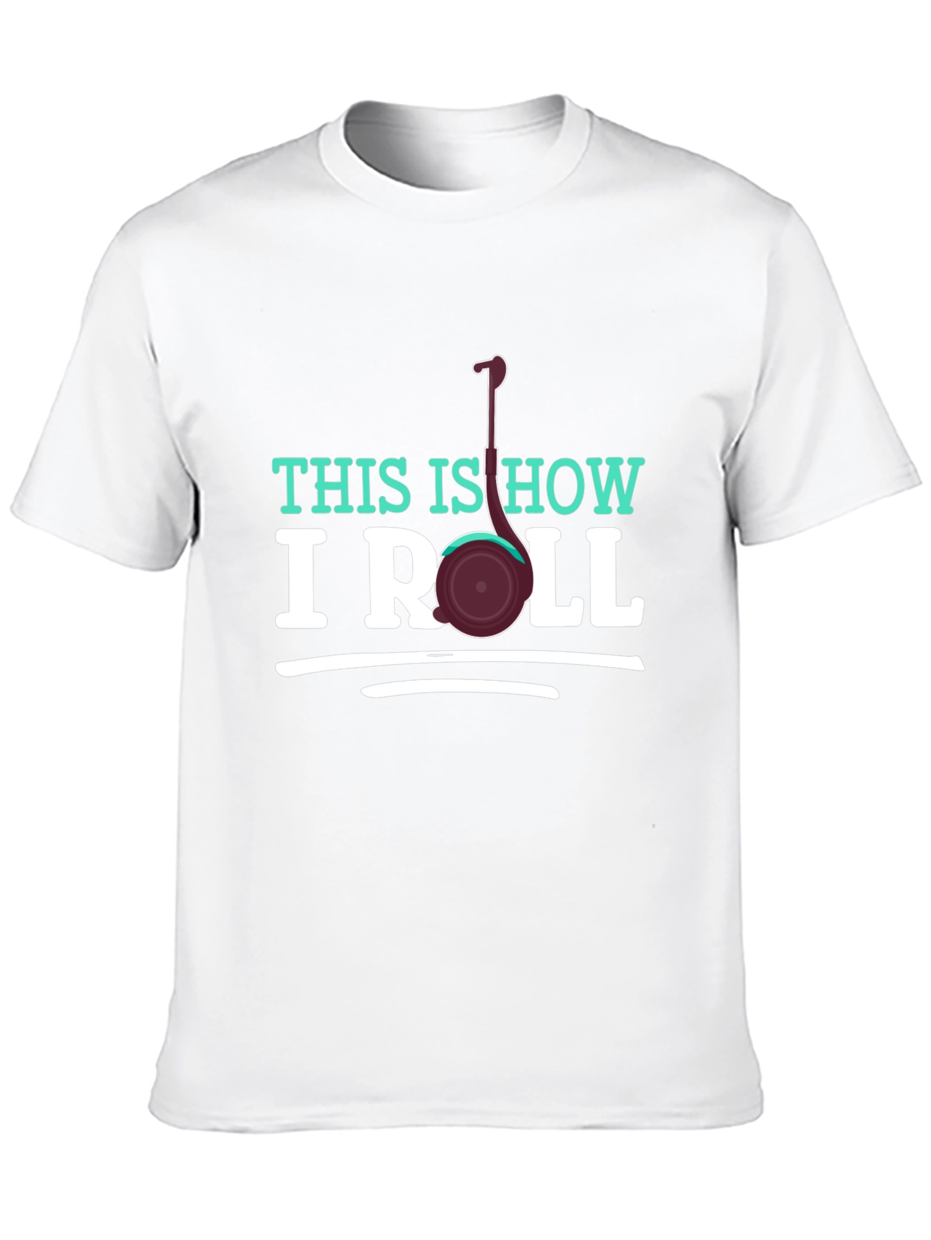 Black This Is How I Roll Graphic T-Shirt view 10