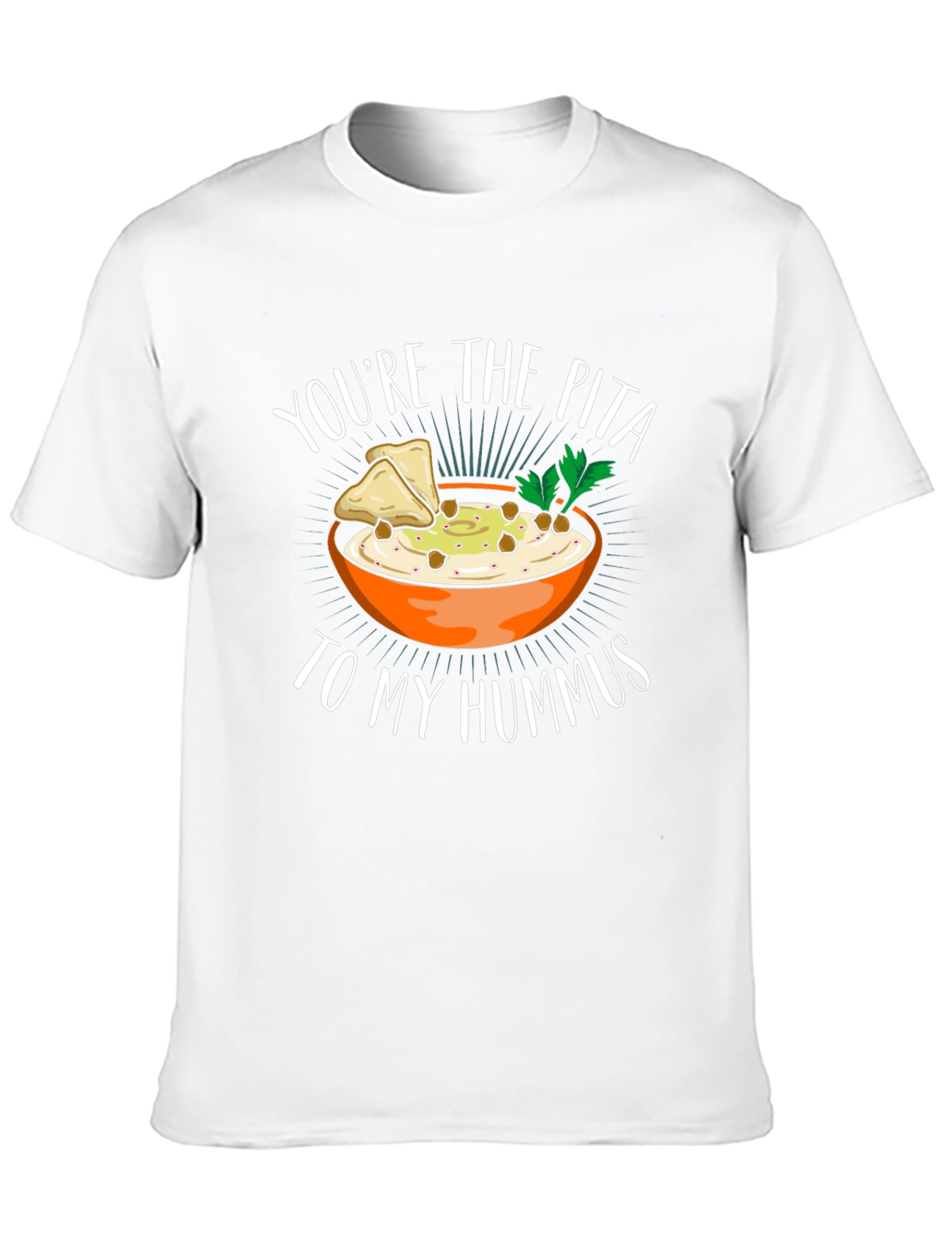 Black You're the Pita to My Hummus T-Shirt view 10