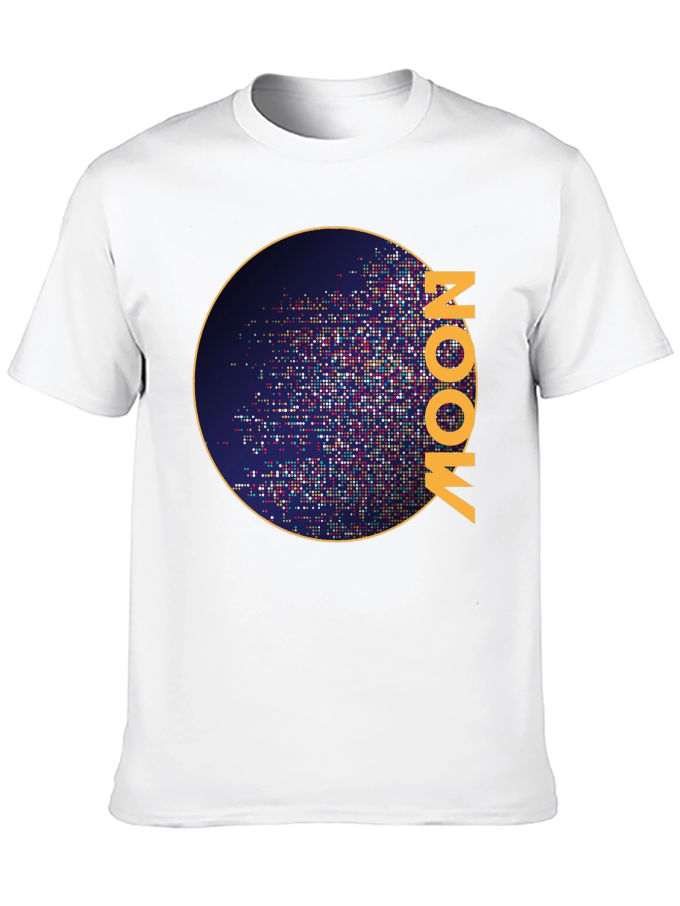 Black Moon Graphic Black T-Shirt view 10