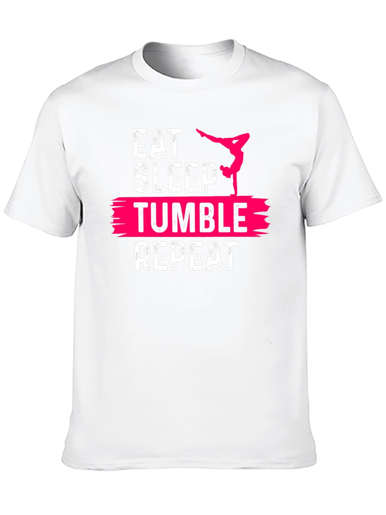 Black Eat Sleep Tumble Repeat T-Shirt view 10