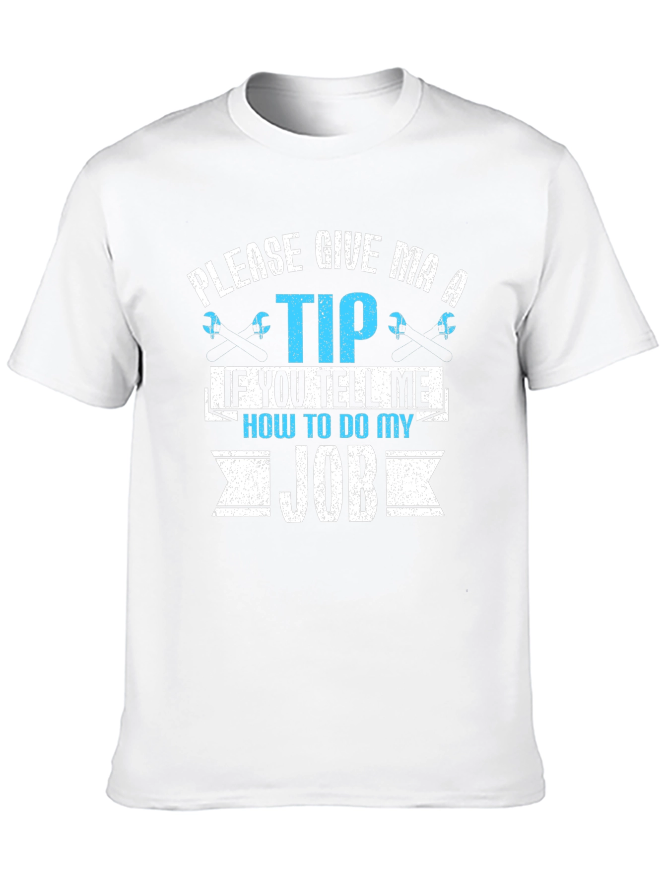 Black Humorous 'Tip' Graphic T-Shirt view 10