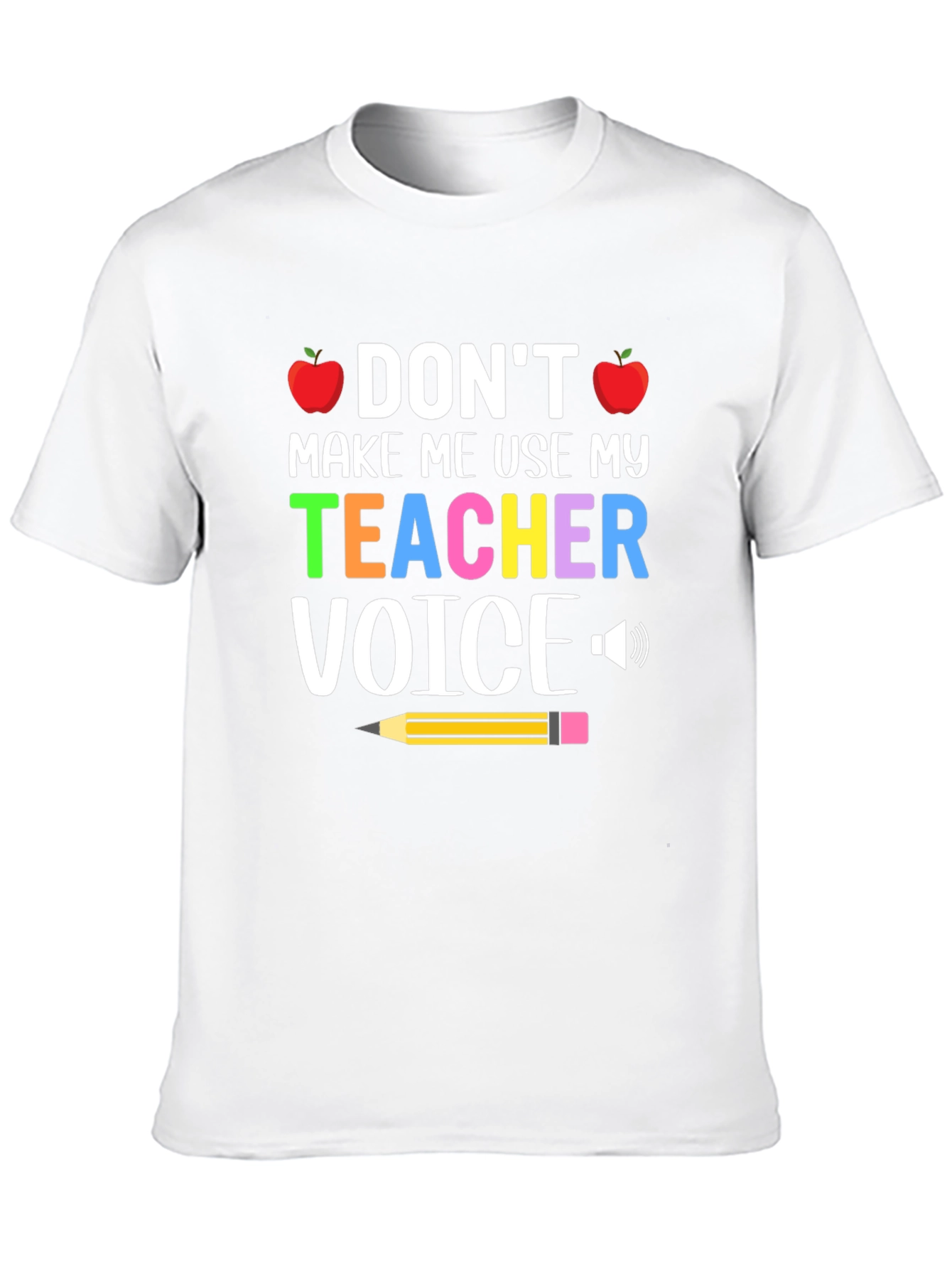 Black Teacher Voice T-Shirt view 10