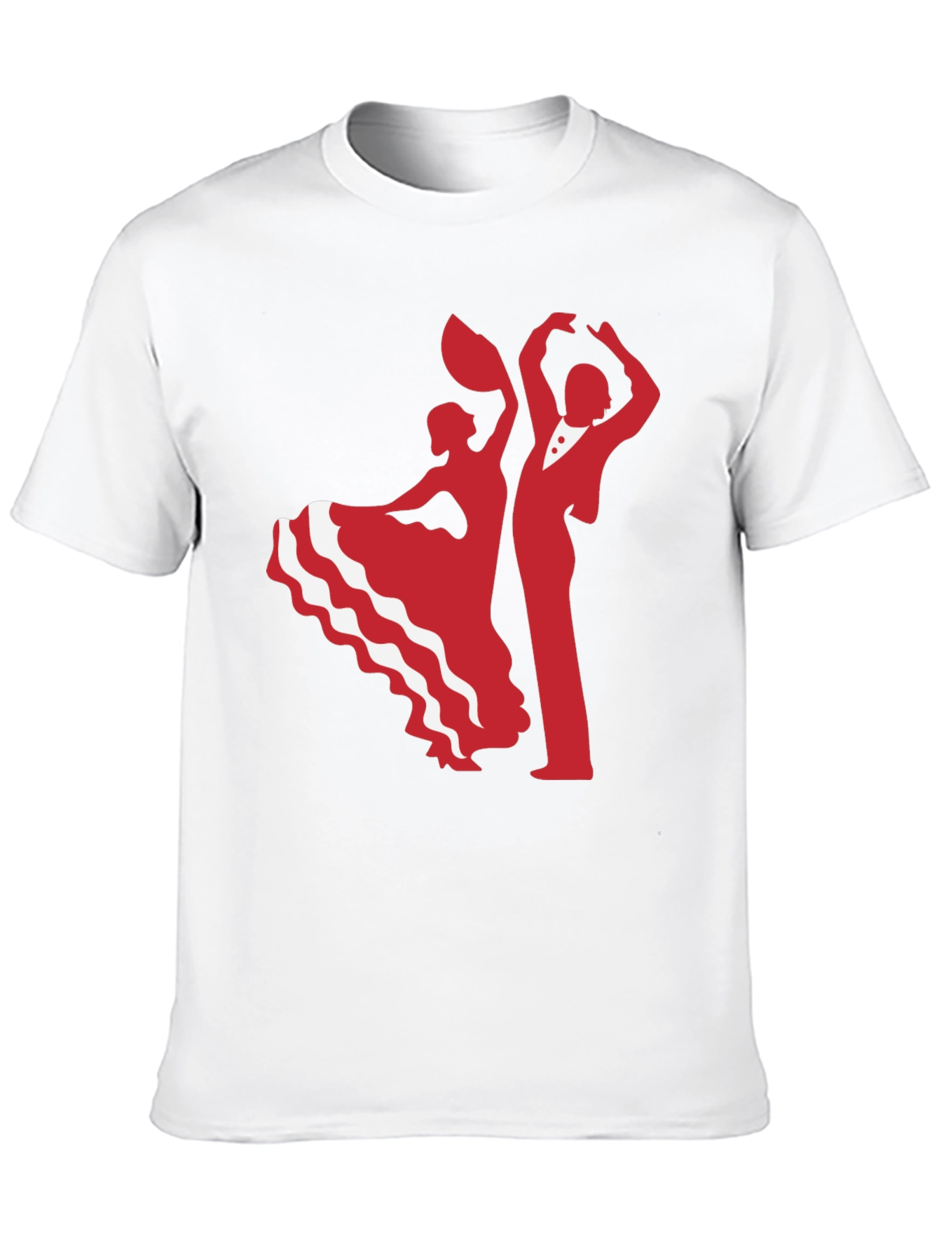 Black Dancing Duo Graphic Tee - Salsa T-Shirt view 10