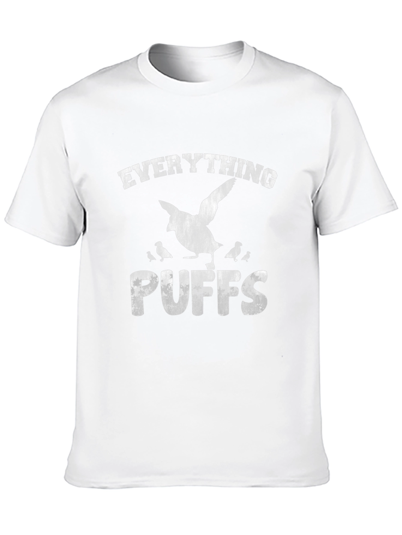 Black Everything Puffs T-Shirt - Duck Hunting Tee view 10