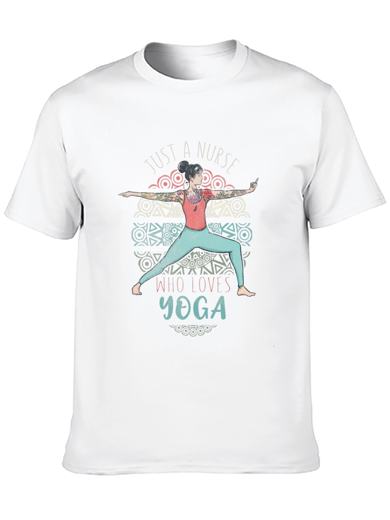 Black Nurse Yoga T-Shirt - Relaxed Fit view 10
