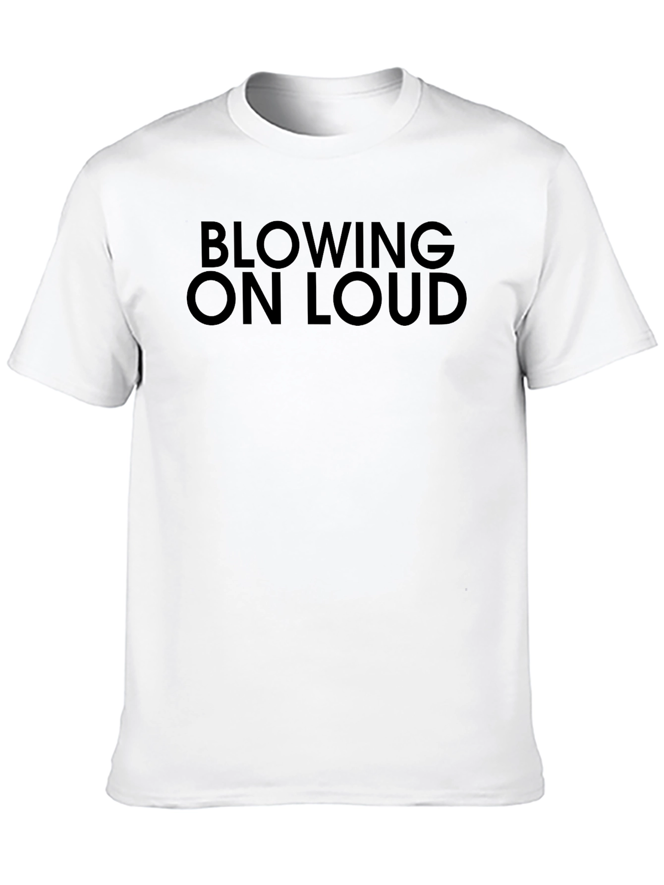 Black Blowing on Loud Graphic T-Shirt view 10