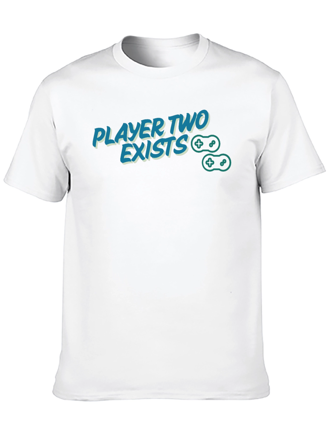 Black Player Two Exists Gamer T-Shirt view 10