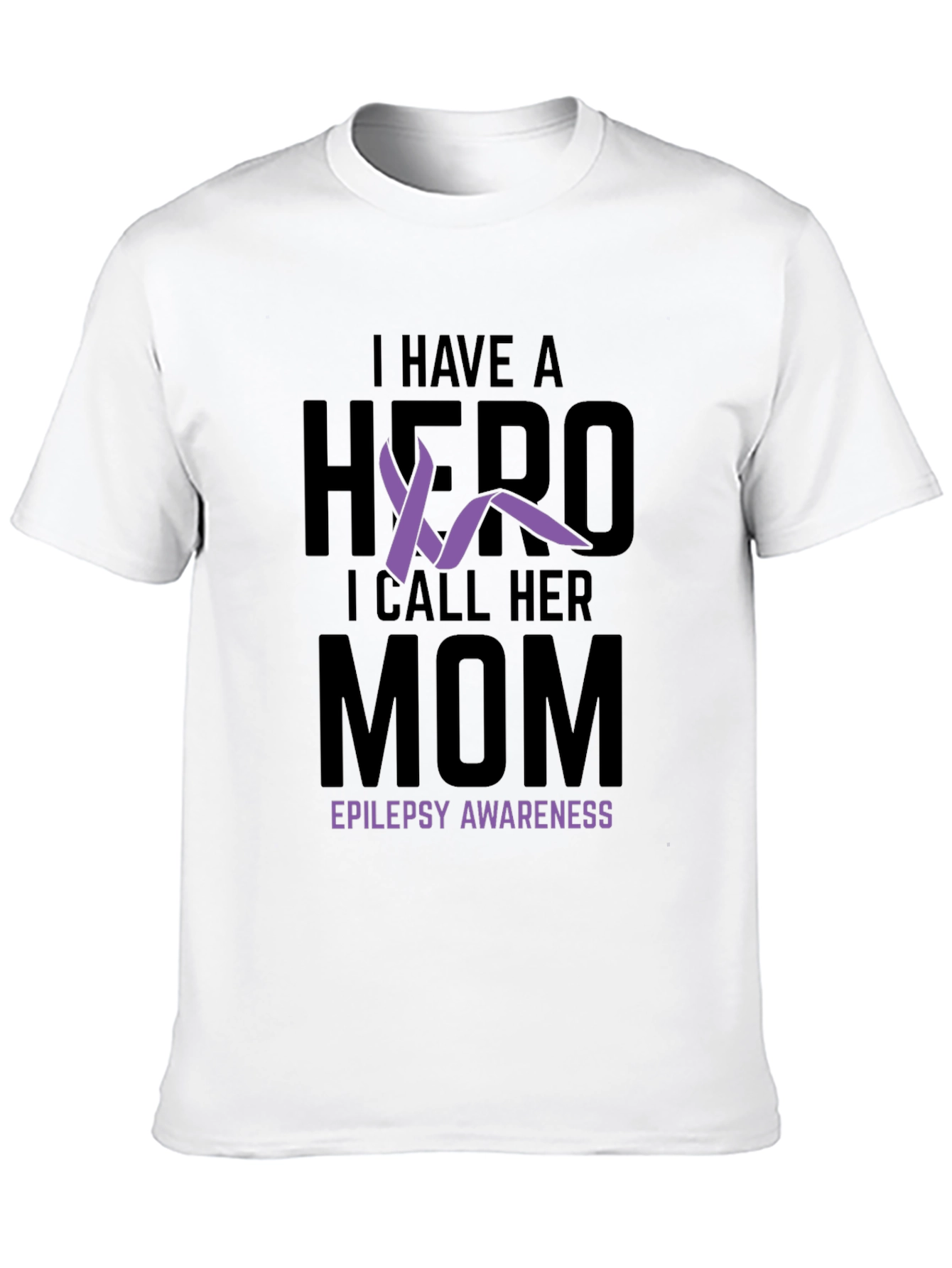Epilepsy Awareness Hero Mom T-Shirt - 10