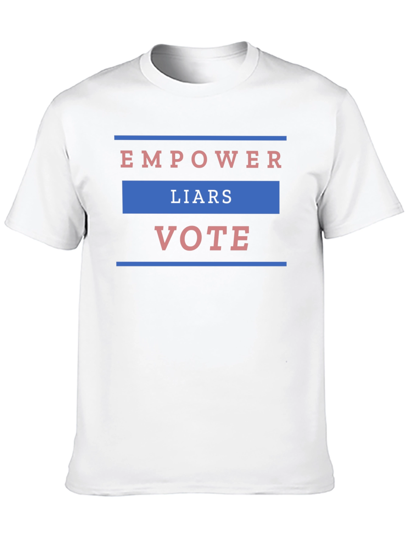 Black Empower Liars Vote Graphic T-Shirt view 10