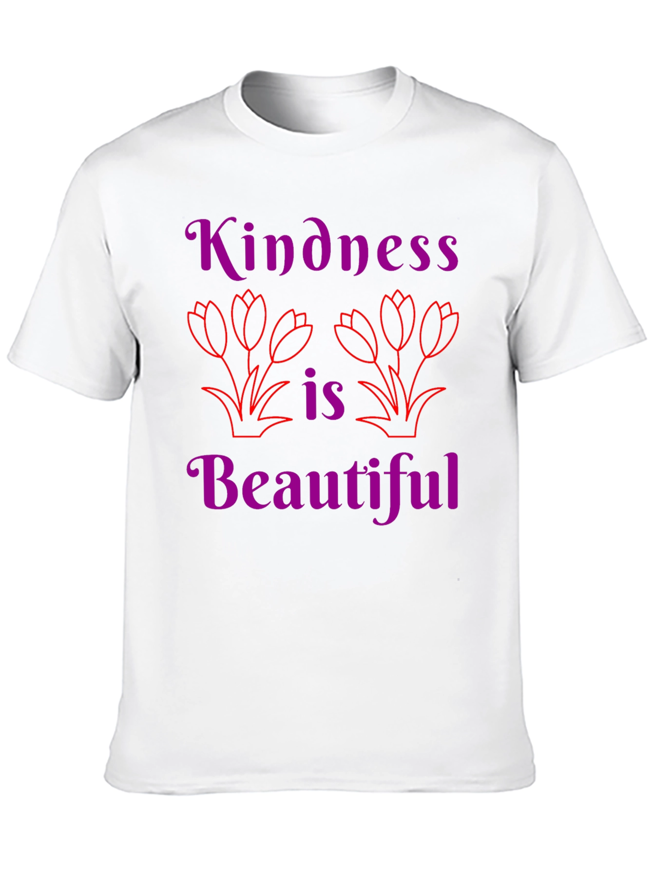 Black Kindness is Beautiful Graphic Tee view 10