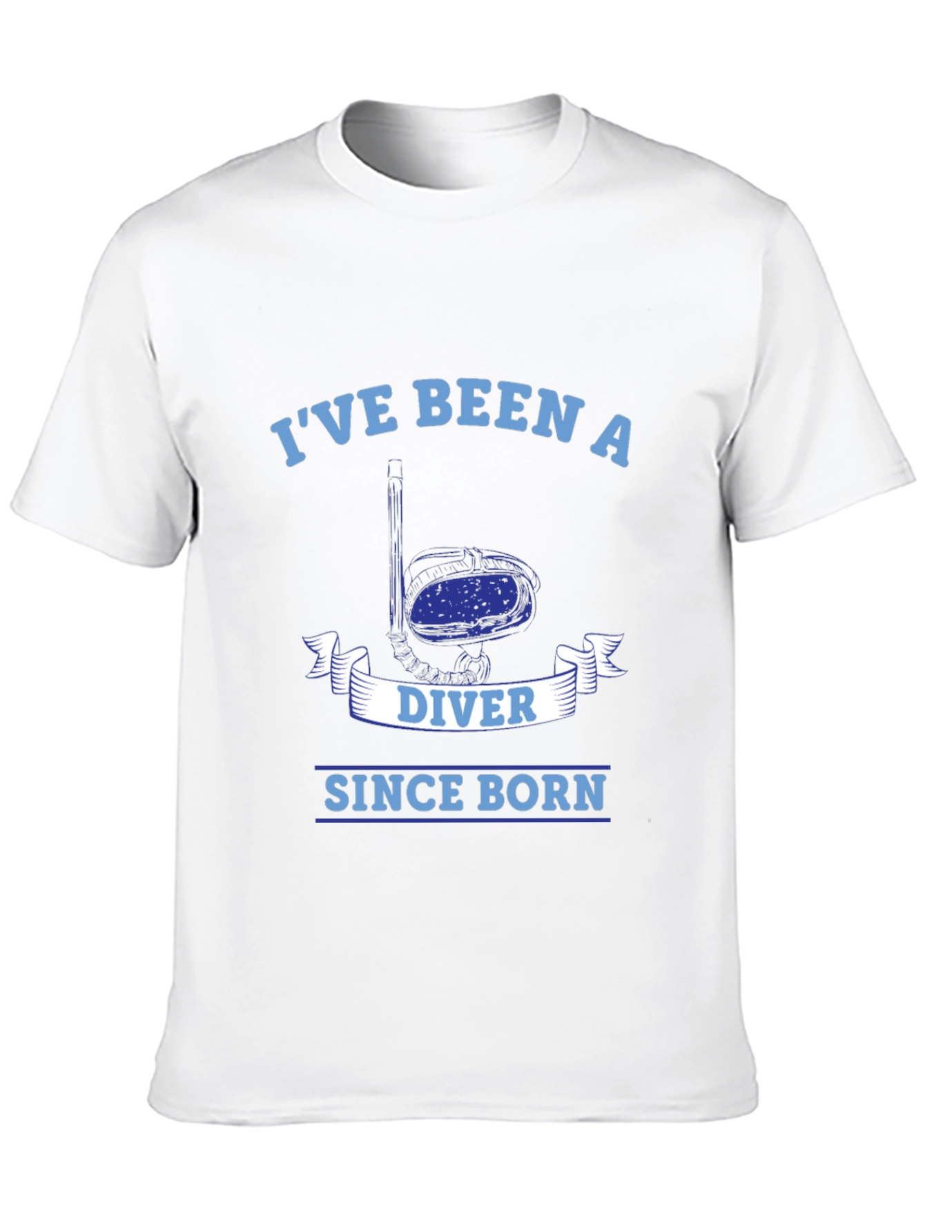Black Diver Since Born T-Shirt - Scuba Diving Gift view 10