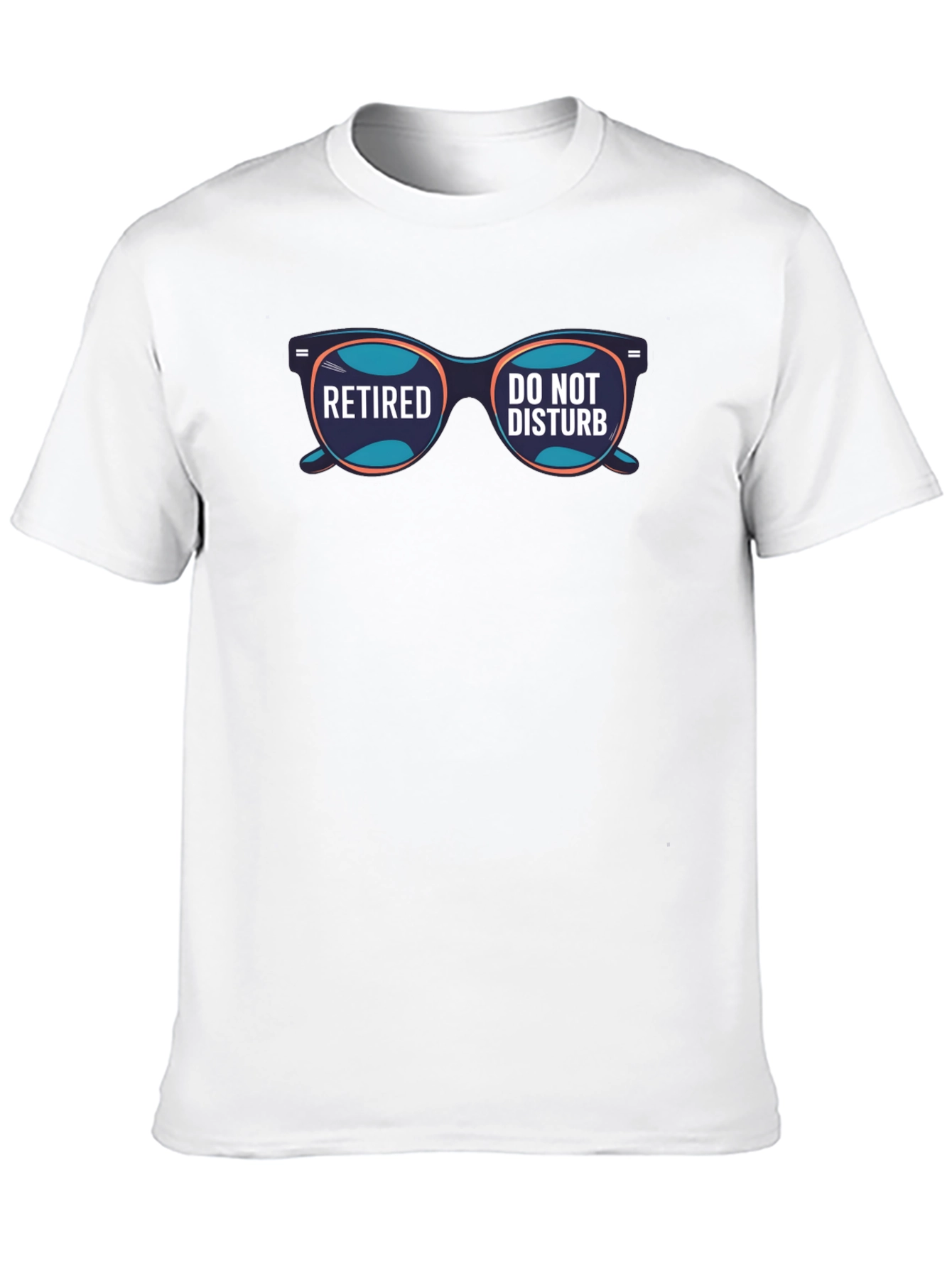 Black Retired Do Not Disturb Graphic T-Shirt view 10