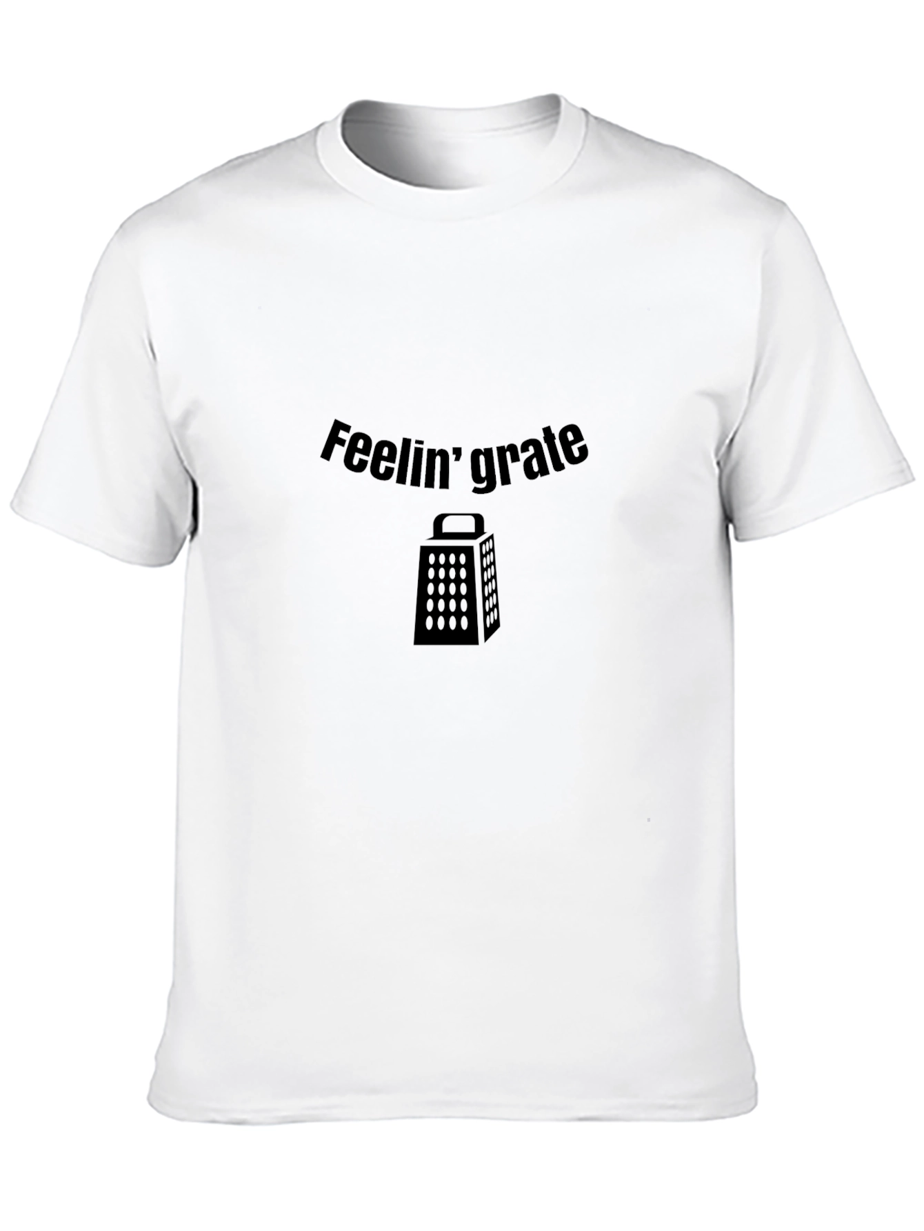 Black Feelin' Grate Funny Black T-Shirt view 10
