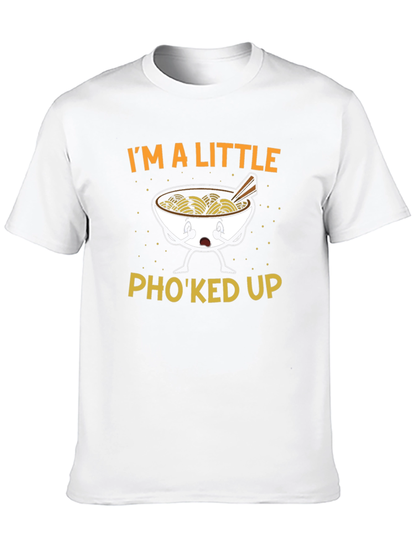 Black I'm A Little Pho'ked Up T-Shirt view 10